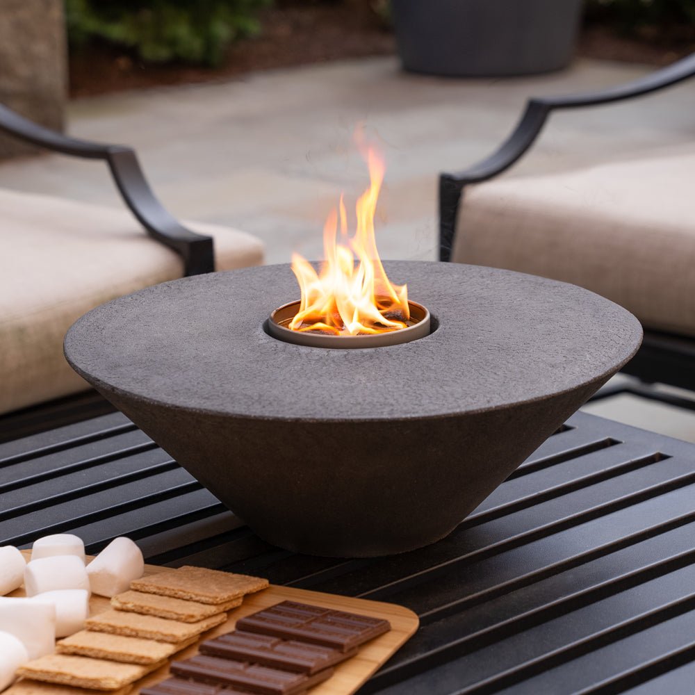 Concrete Cone Fire Pit - Energize Trek
