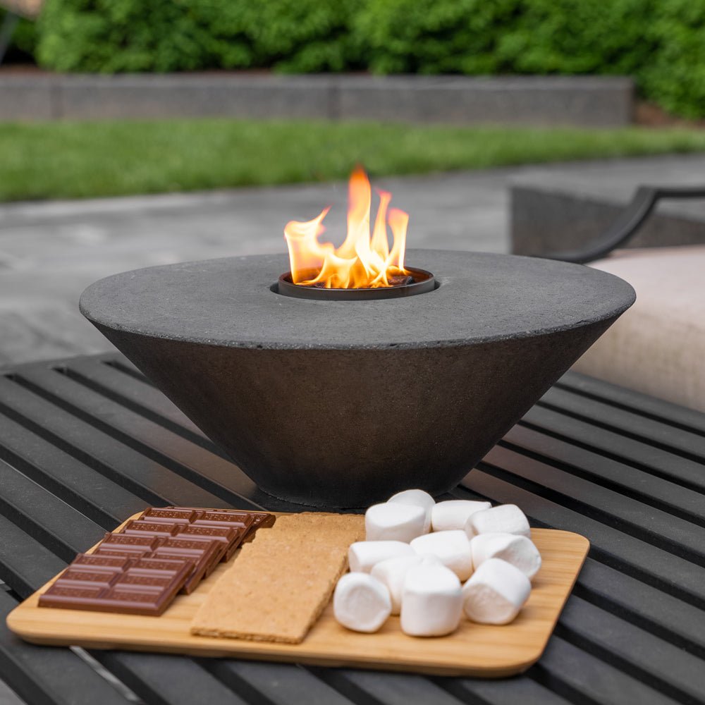 Concrete Cone Fire Pit - Energize Trek