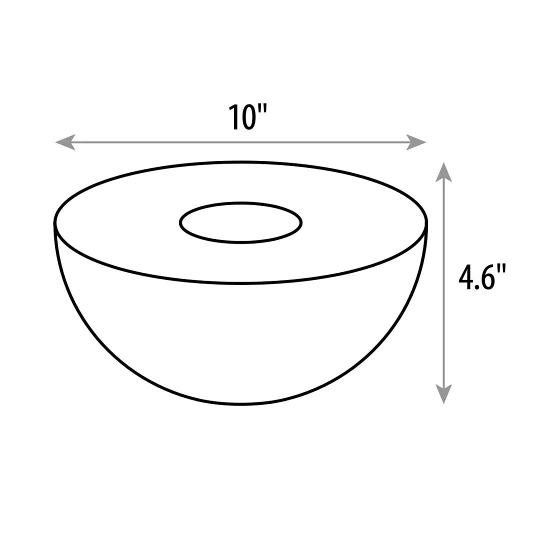Concrete Semi-Round Fire Pit - Energize Trek