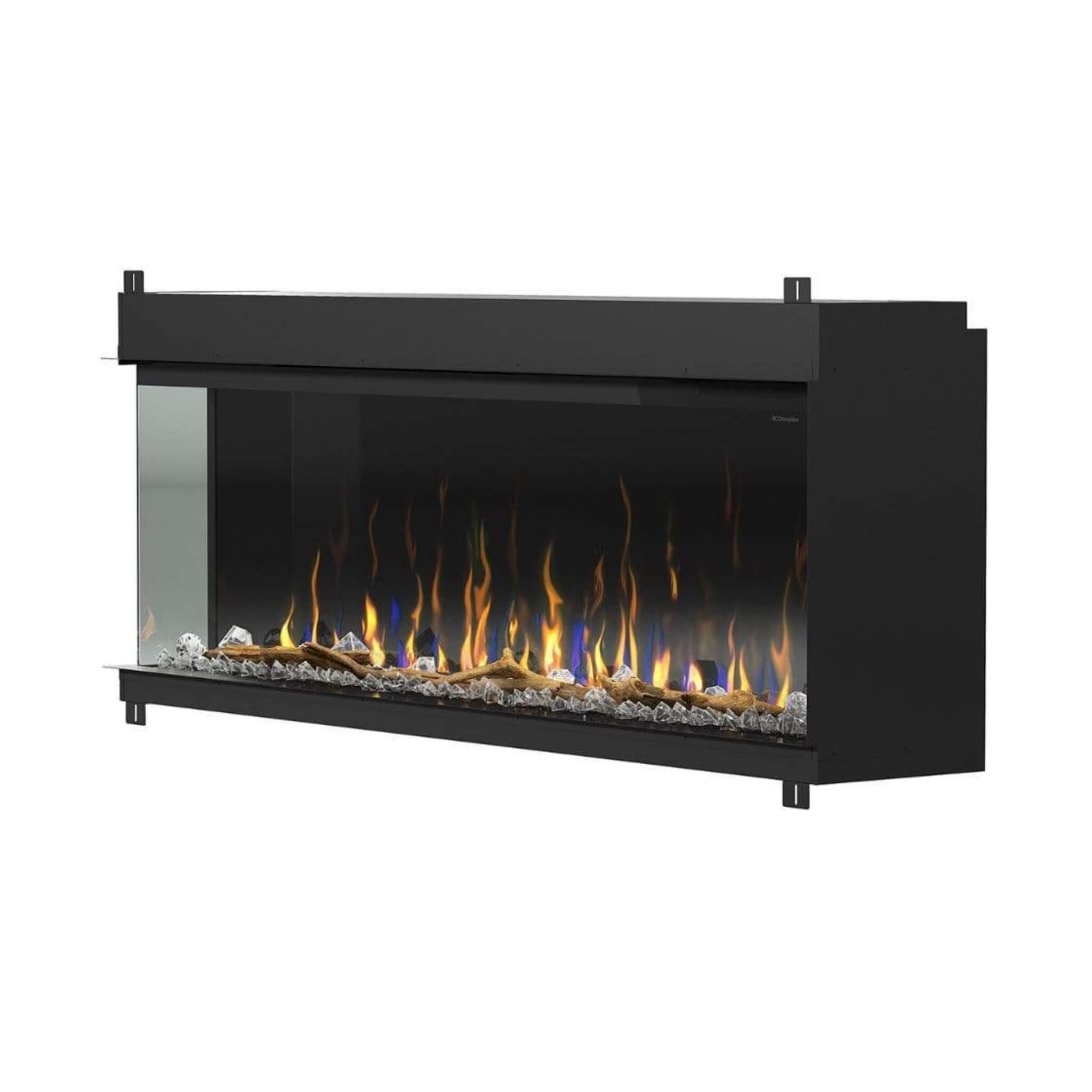 Dimplex IgniteXL Bold 60" Built-In Linear Modern Electric Fireplace With Multi Colored Flames [XLF6017-XD] (SAK90413) - Energize Trek