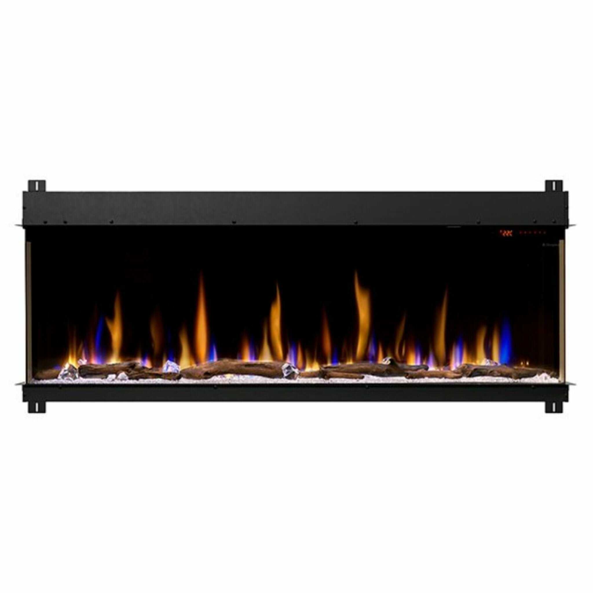 Dimplex IgniteXL Bold 60" Built-In Linear Modern Electric Fireplace With Multi Colored Flames [XLF6017-XD] (SAK90413) - Energize Trek