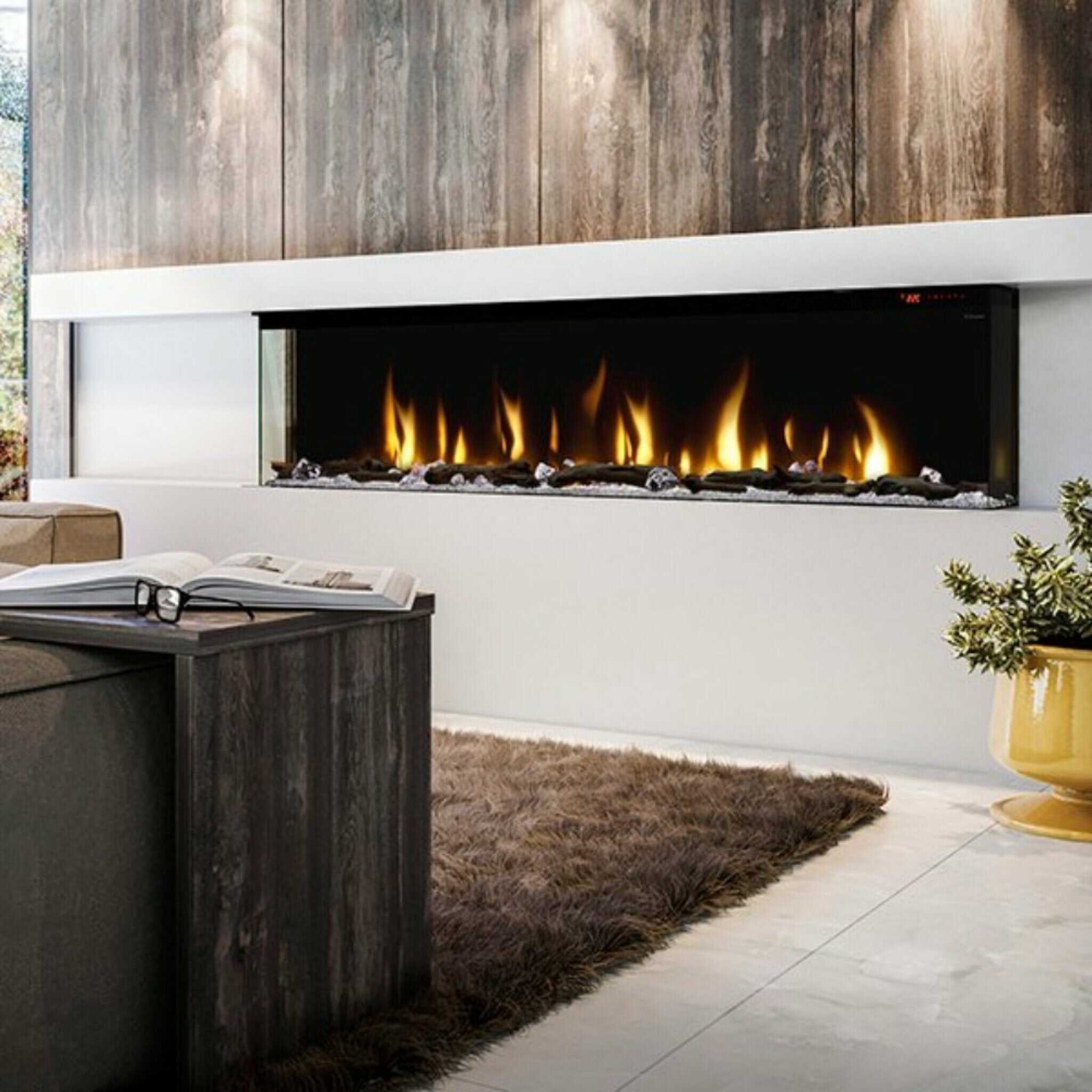 Dimplex IgniteXL Bold 74" Deep Built-In Linear Electric Fireplace [XLF7417-XD] (SAK78959) - Energize Trek