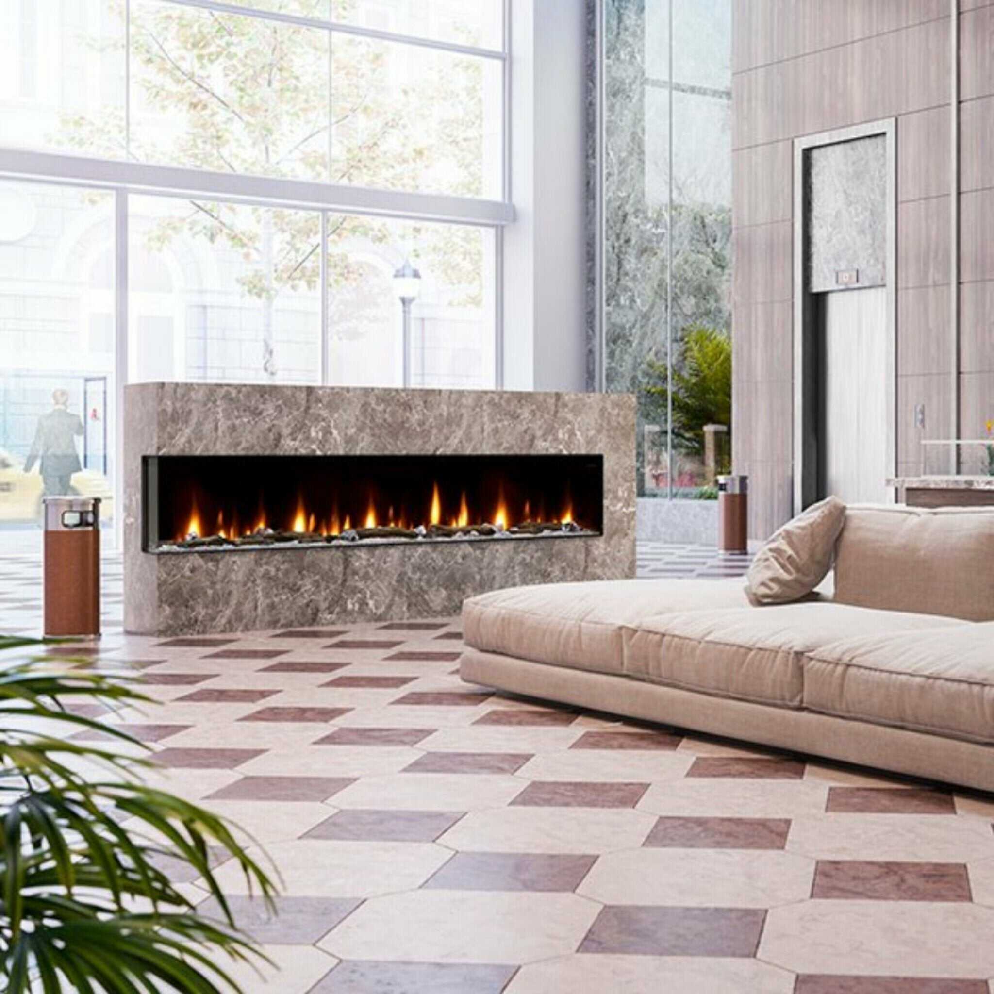 Dimplex IgniteXL Bold 100" Smart Linear Multi Side View Built-In Electric Fireplace [XLF10017-XD] (SAK72359) - Energize Trek