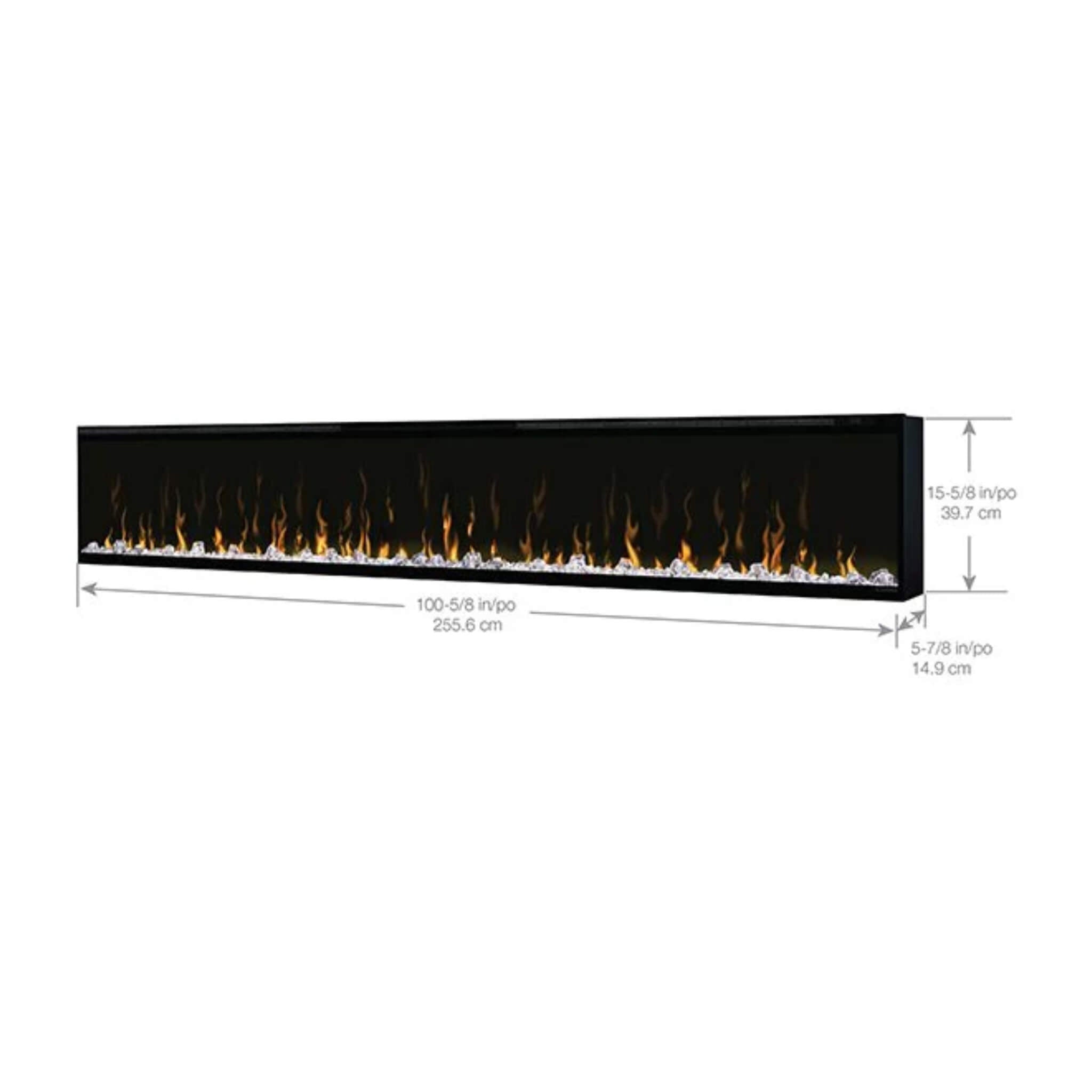 Dimplex IgniteXL 100" Built-In Linear Fireplace Electric [XLF100] (SAK28479) - Energize Trek