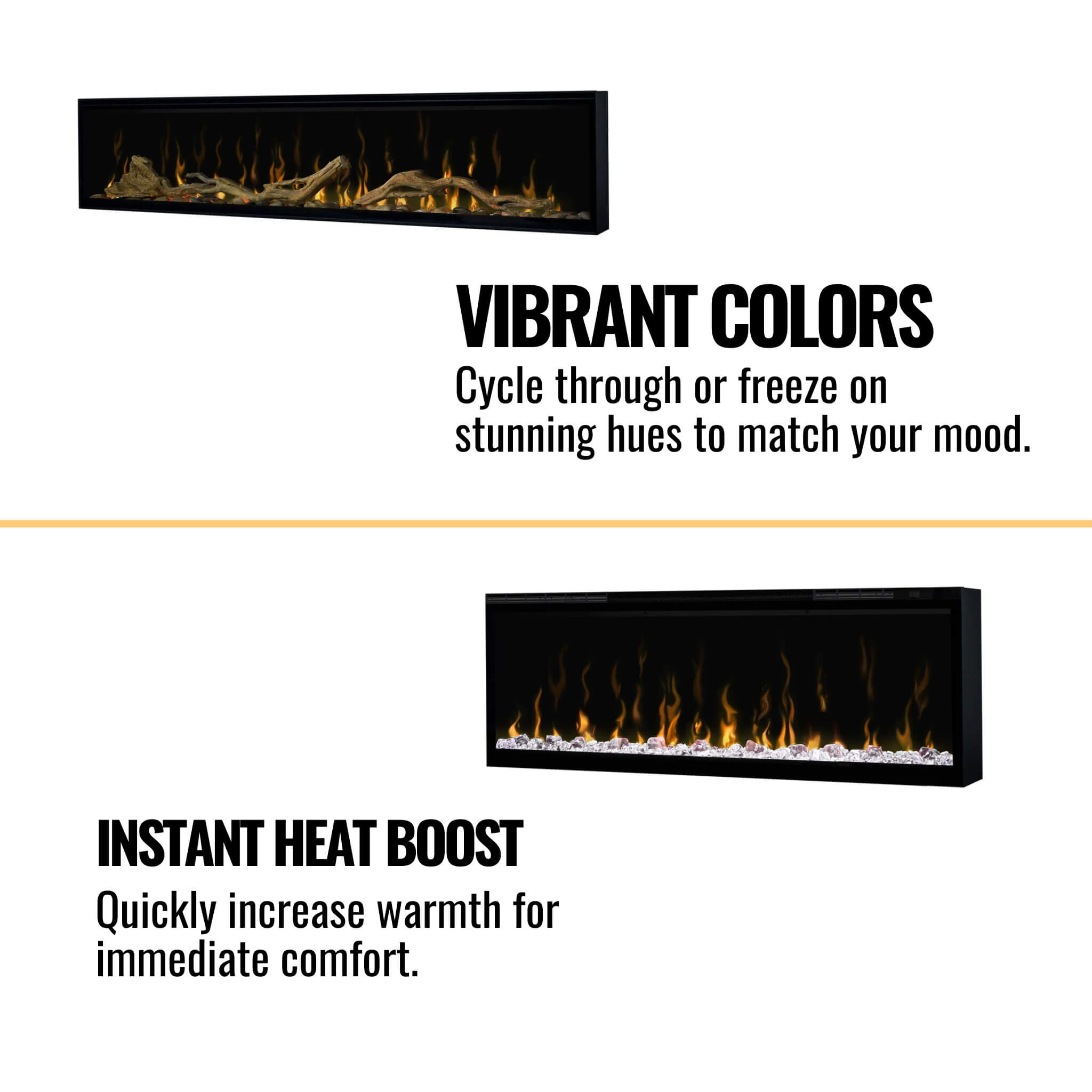 Dimplex IgniteXL 50" Linear Fireplace Electric With Comfort Saver Heating System [XLF50] (SAK85290) - Energize Trek