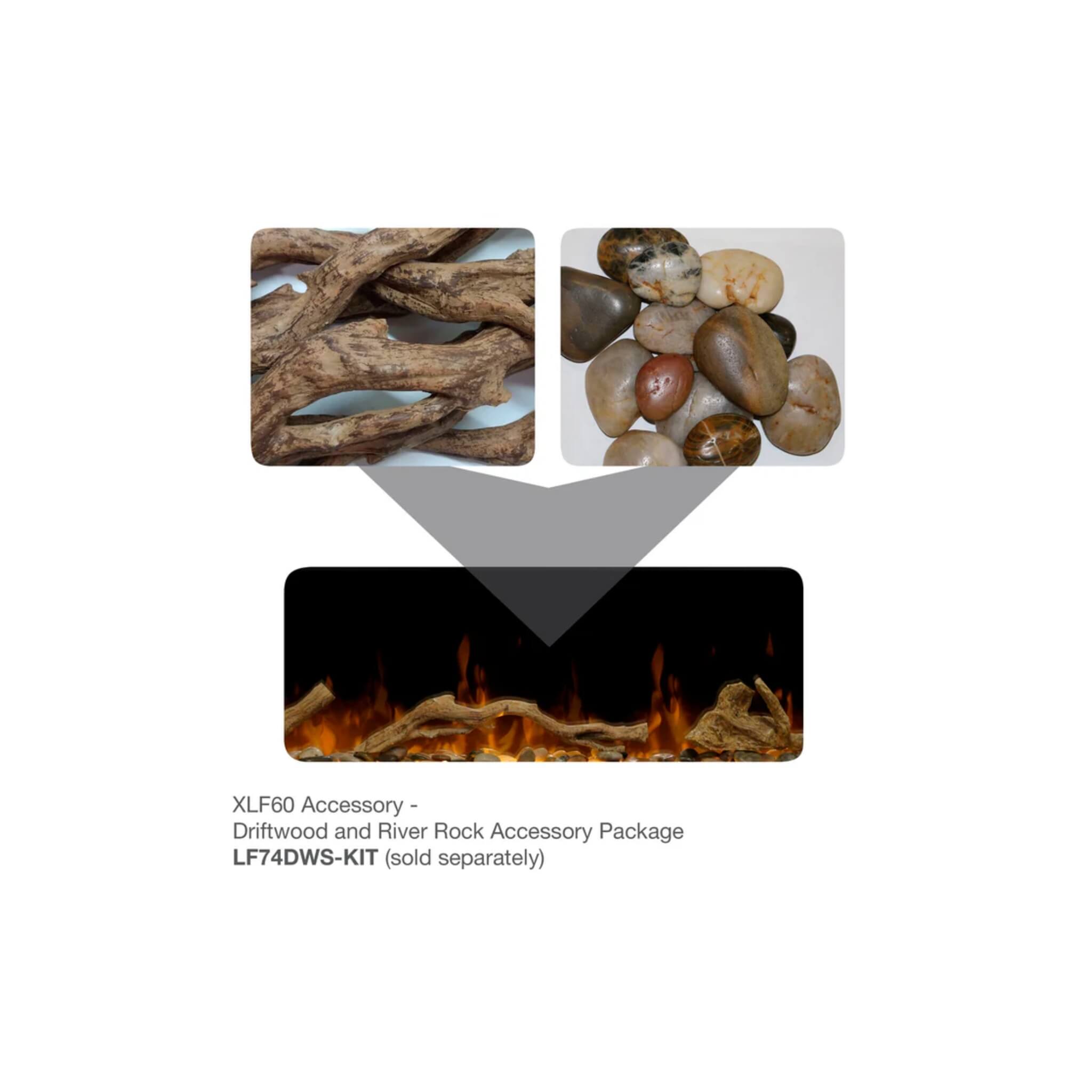 Dimplex IgniteXL 60" Linear Fireplace Electric W/ Heat Boost & Multi Function Remote [XLF60] (SAK78902) - Energize Trek