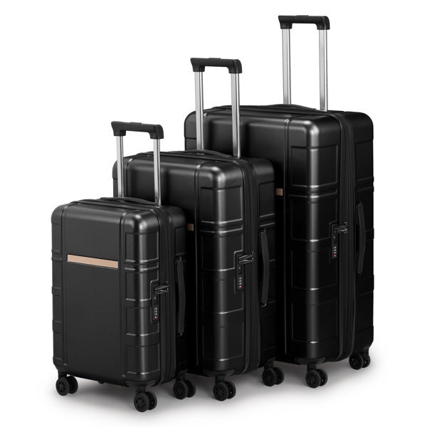 Luggage Expandable Suitcase PC+ABS 3 Piece Set with TSA Lock Spinner - Energize Trek