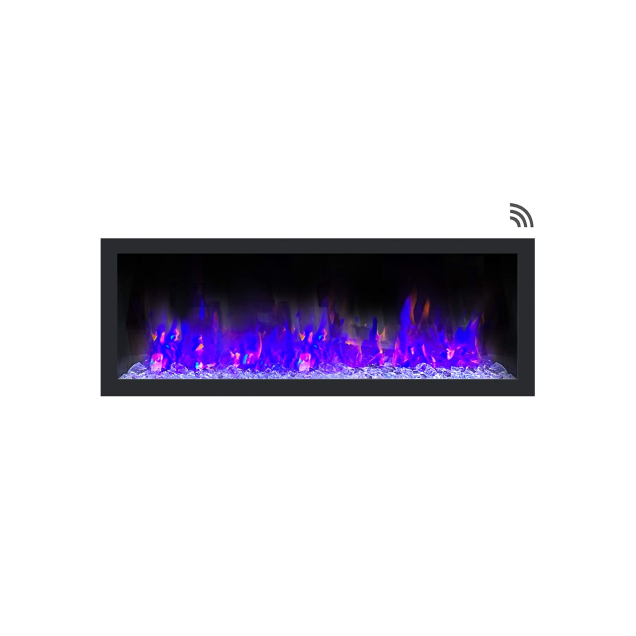 Dynasty Cascade 52" Recessed Smart Linear Electric Fireplace With Dynasty App [DY-BTX52] (SAK73485) - Energize Trek