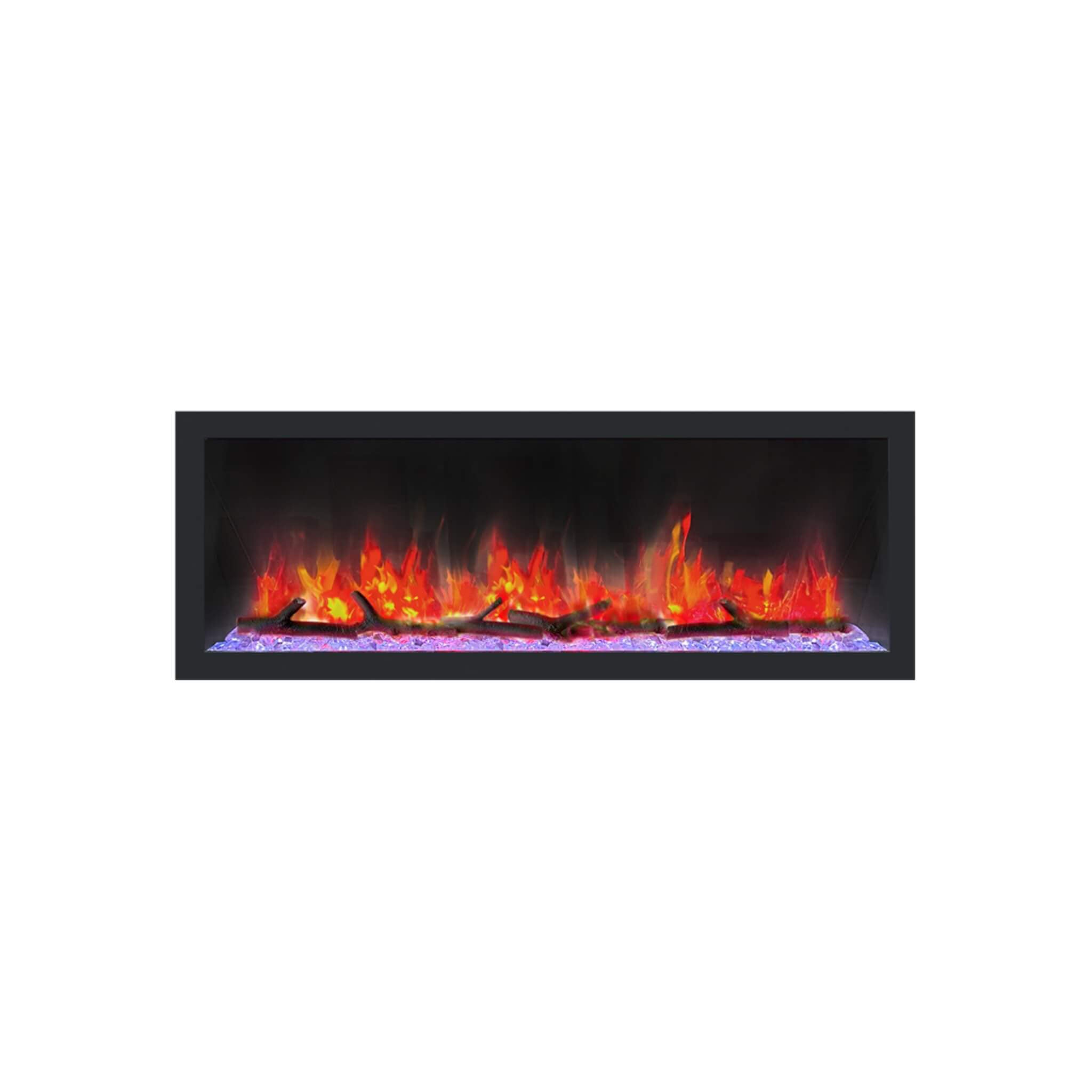 Dynasty Cascade 52" Recessed Smart Linear Electric Fireplace With Dynasty App [DY-BTX52] (SAK73485) - Energize Trek