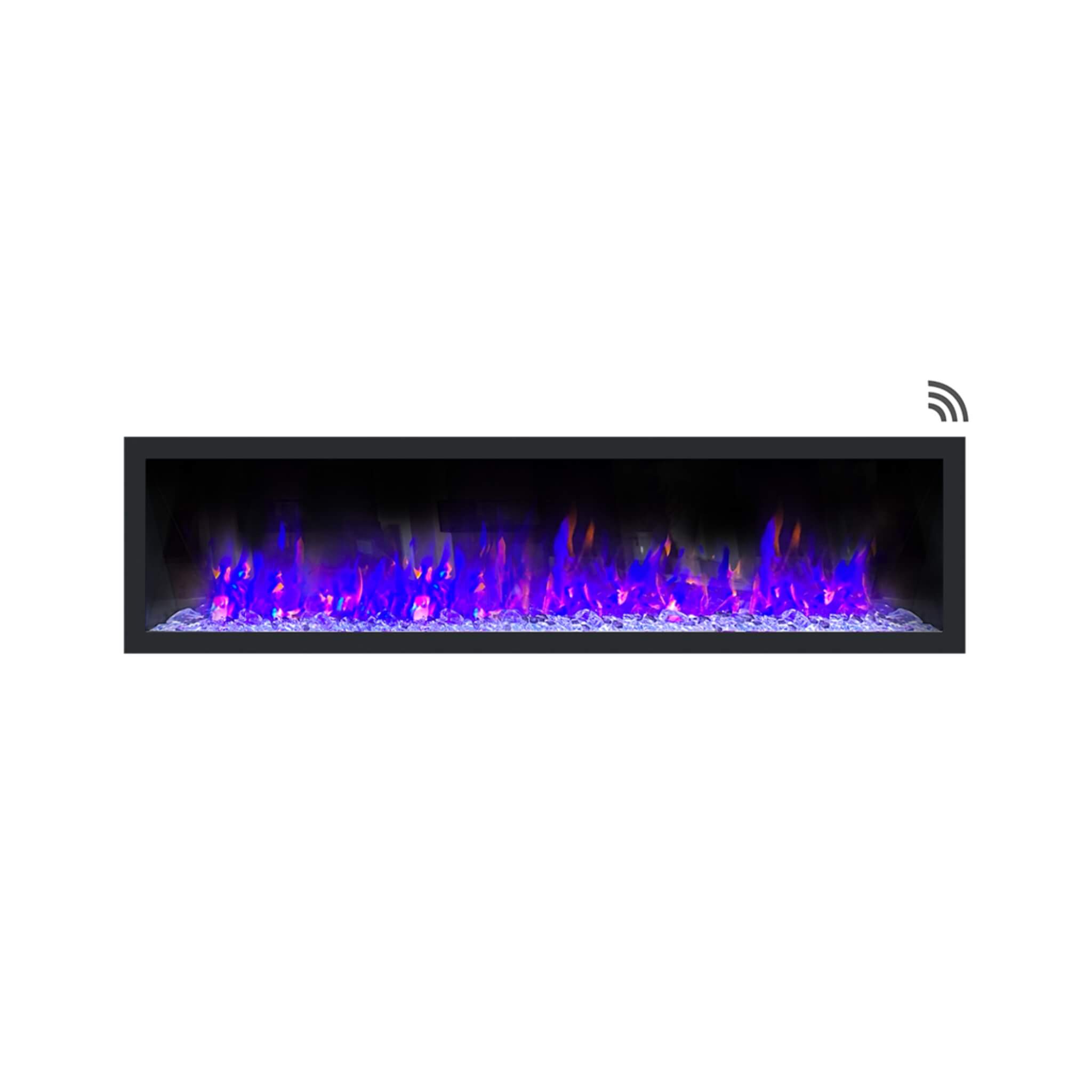 Dynasty Cascade 74" Smart Linear Electric Fireplace [DY-BTX74] (SAK61984) - Energize Trek