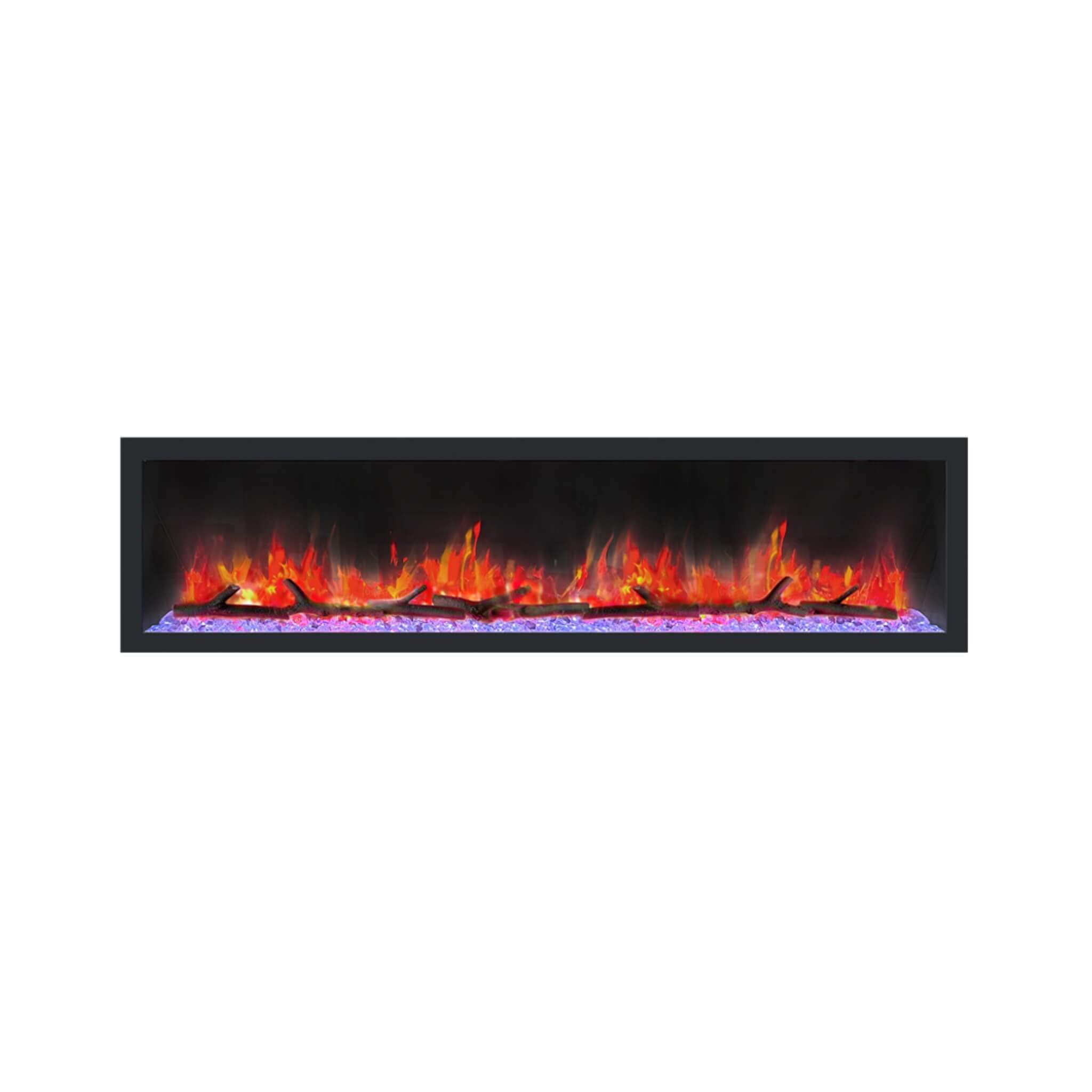 Dynasty Cascade 74" Smart Linear Electric Fireplace [DY-BTX74] (SAK61984) - Energize Trek