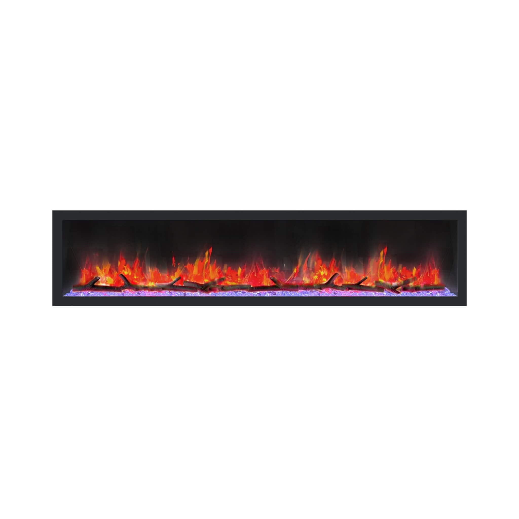 Dynasty Cascade 82" Recessed Linear Electric Fireplace [DY-BTX82] (SAK30567) - Energize Trek