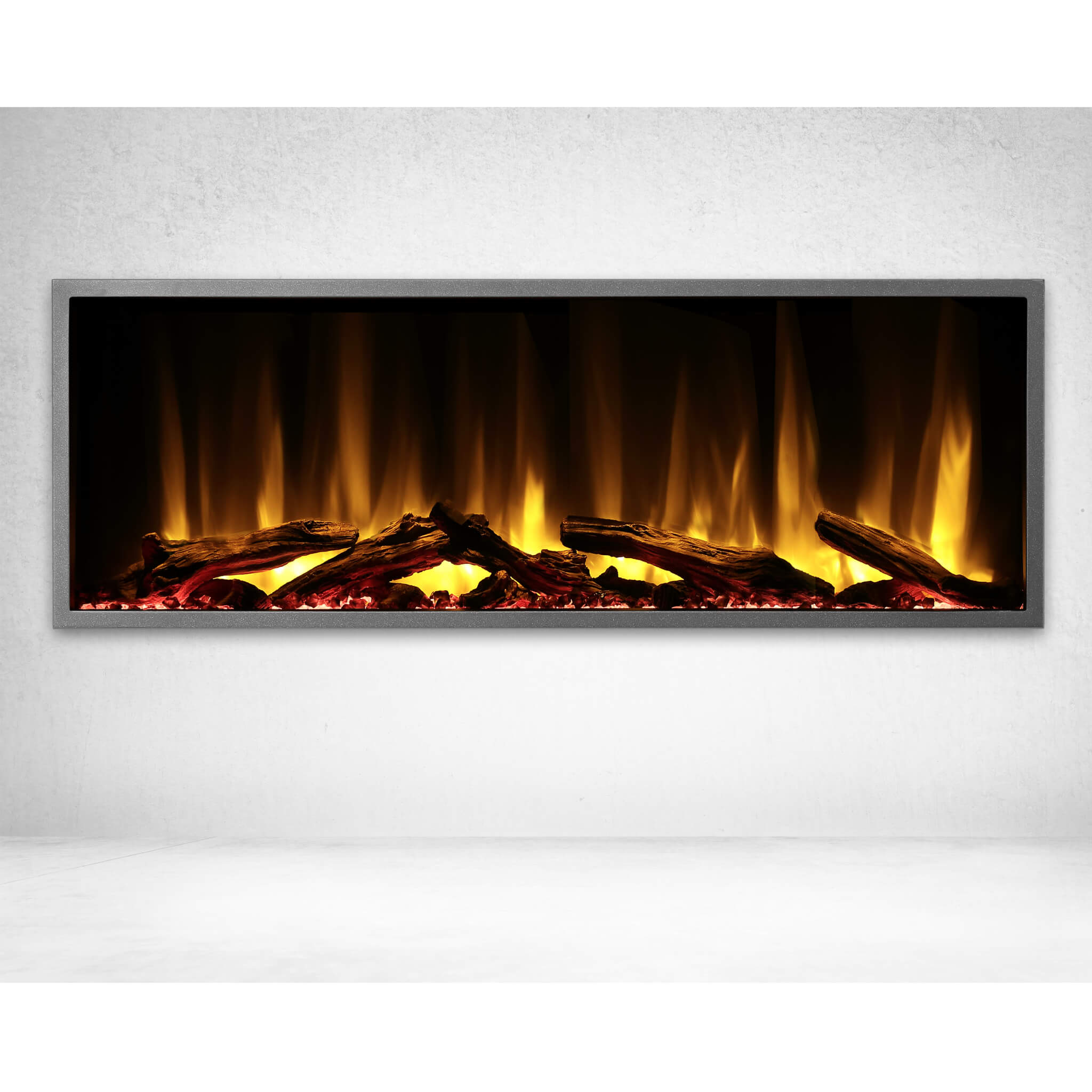 Dynasty Harmony 45" Smart Linear Electric Fireplace With Remote Control With Heater Timer Settings [DY-BEF45] (SAK78923) - Energize Trek