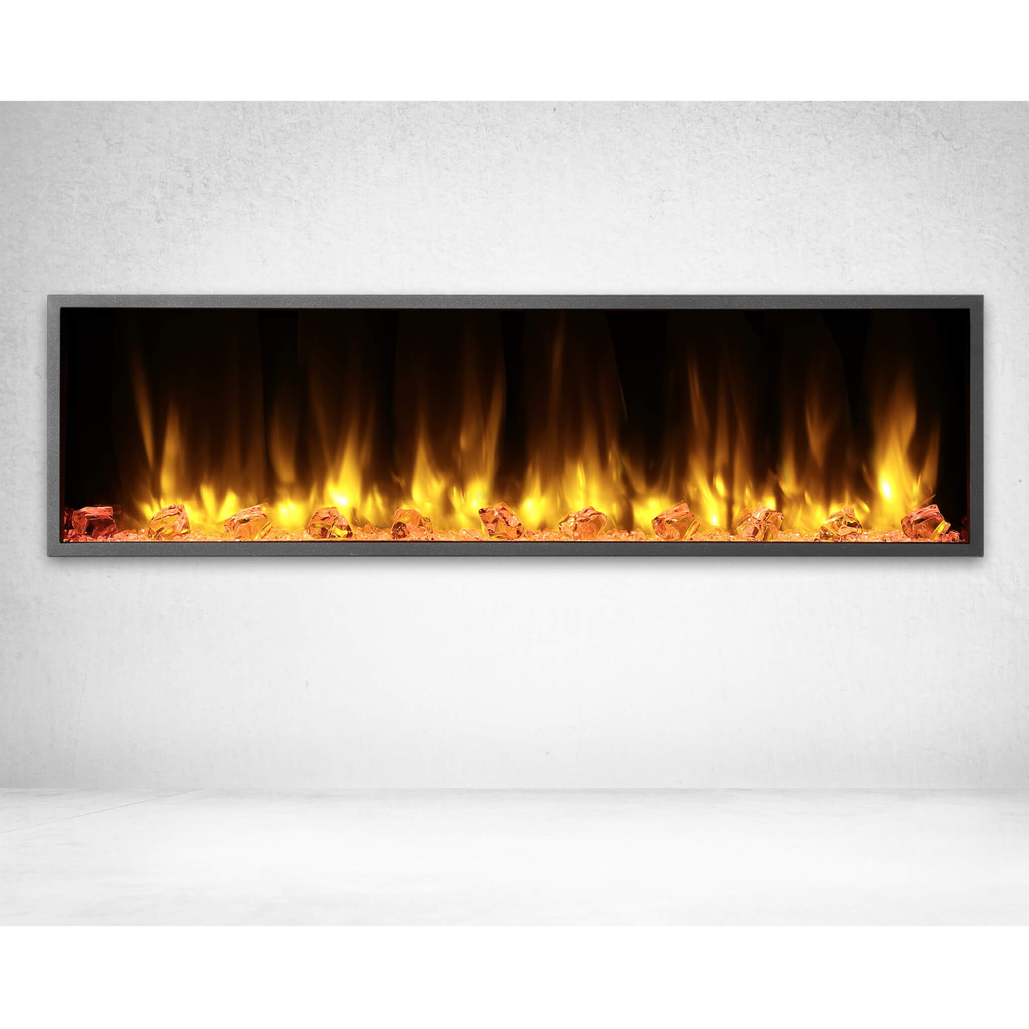 Dynasty Harmony 57" Recessed Smart Linear Electric Fireplace With Remote Control [DY-BEF57] (SAK41756) - Energize Trek