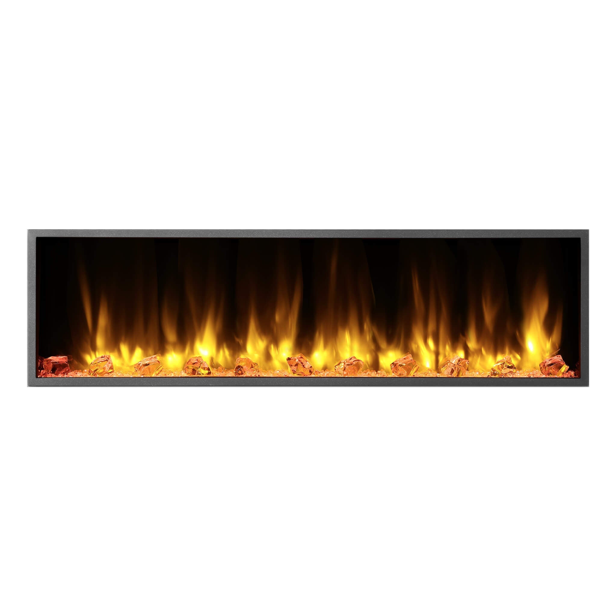 Dynasty Harmony 57" Recessed Smart Linear Electric Fireplace With Remote Control [DY-BEF57] (SAK41756) - Energize Trek