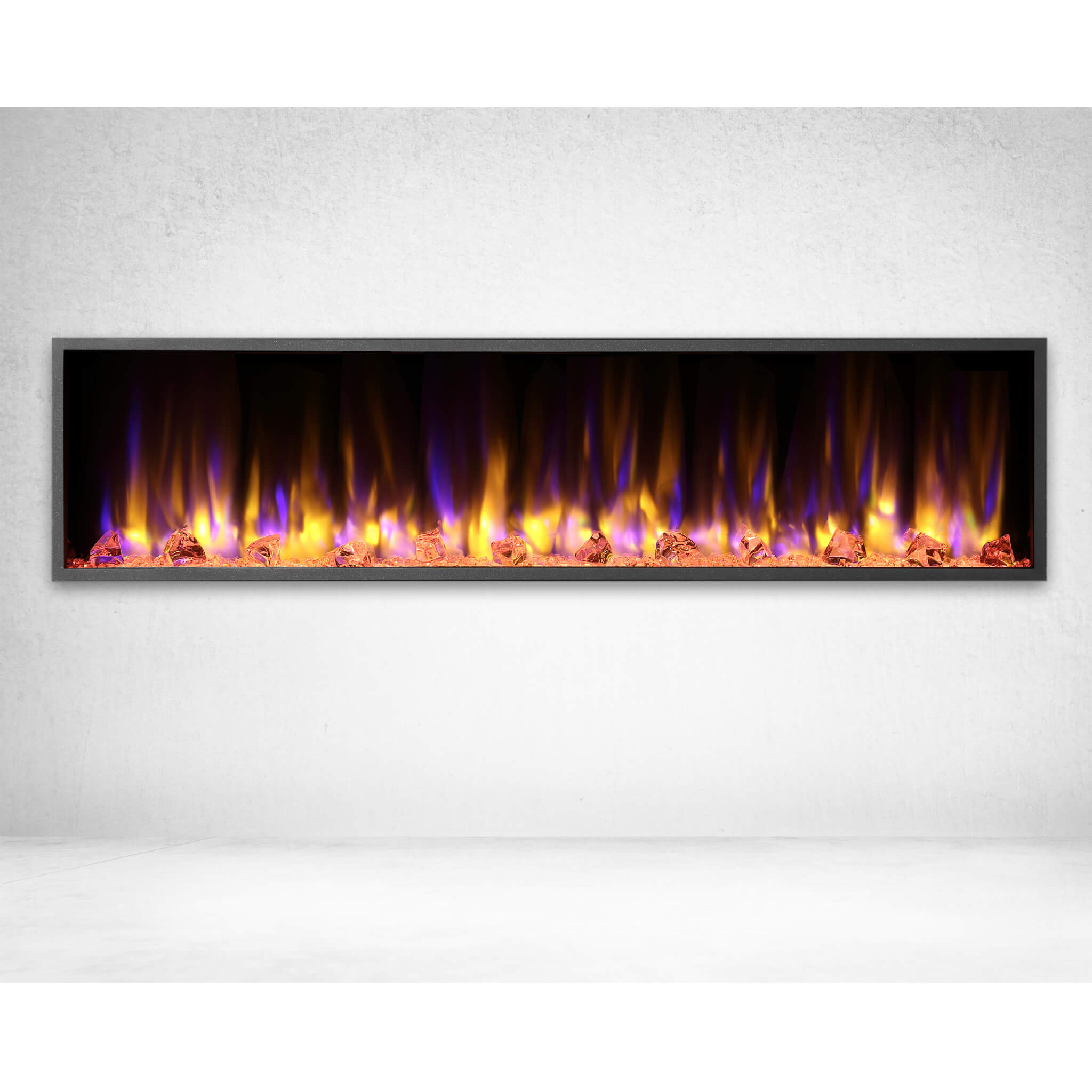 Dynasty Harmony 64" Recessed Smart Linear Electric Fireplace [DY-BEF64] (SAK25894) - Energize Trek