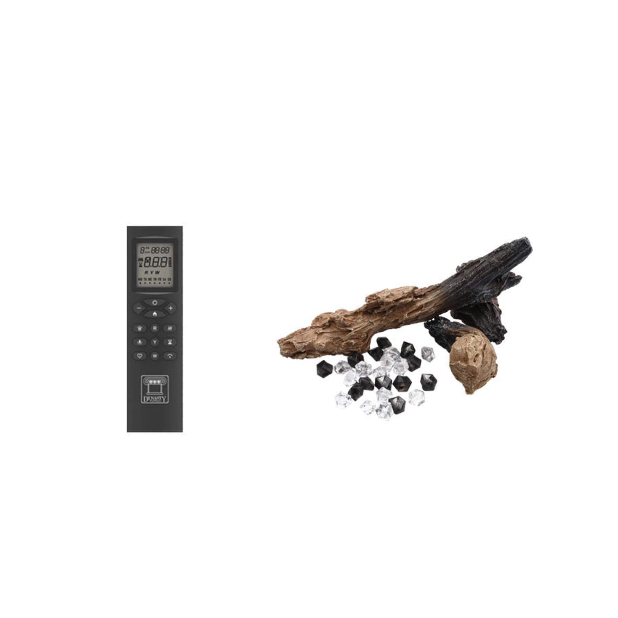 Dynasty Tempo 63" Virtual Linear Electric Fireplace With Multifunction Remote Control [DY-FVX63] (SAK20385) - Energize Trek