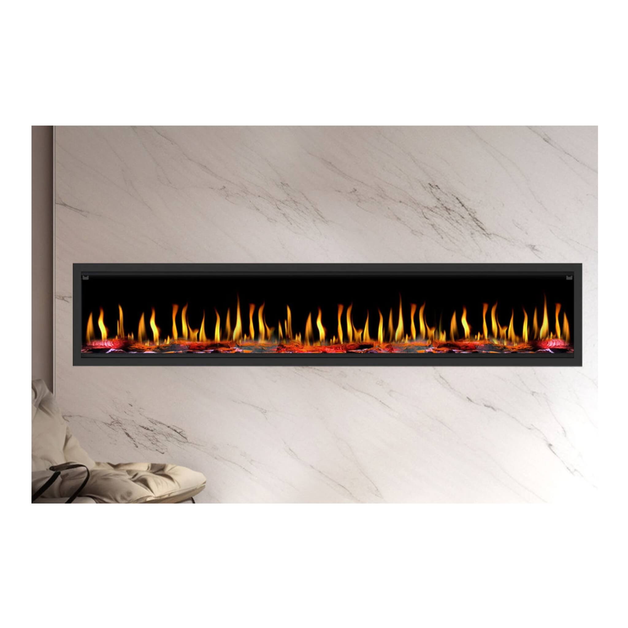 Dynasty Tempo 100" Virtual Linear Electric Fireplace [DY-FVX100] (SAK59234) - Energize Trek