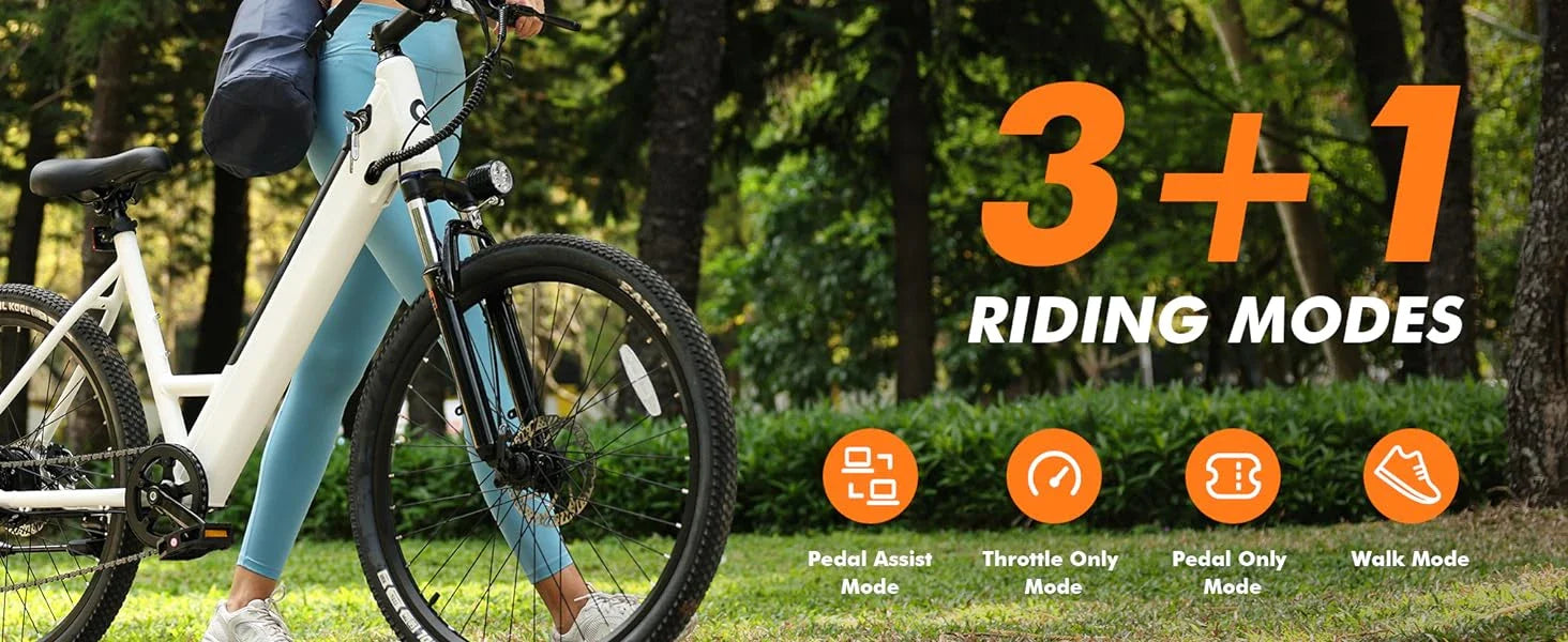 eBike Boys 750W Electric Bike - Step-Through Frame, 36V Battery - Energize Trek