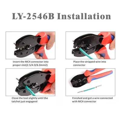 BougeRV Solar Crimper Tool Kit