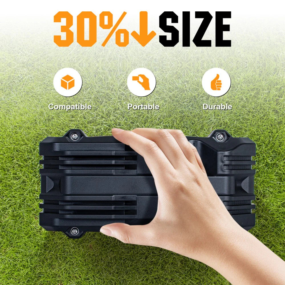 12V 20Ah Portable LiFePO4 Deep Cycle Rechargeable Battery - Energize Trek