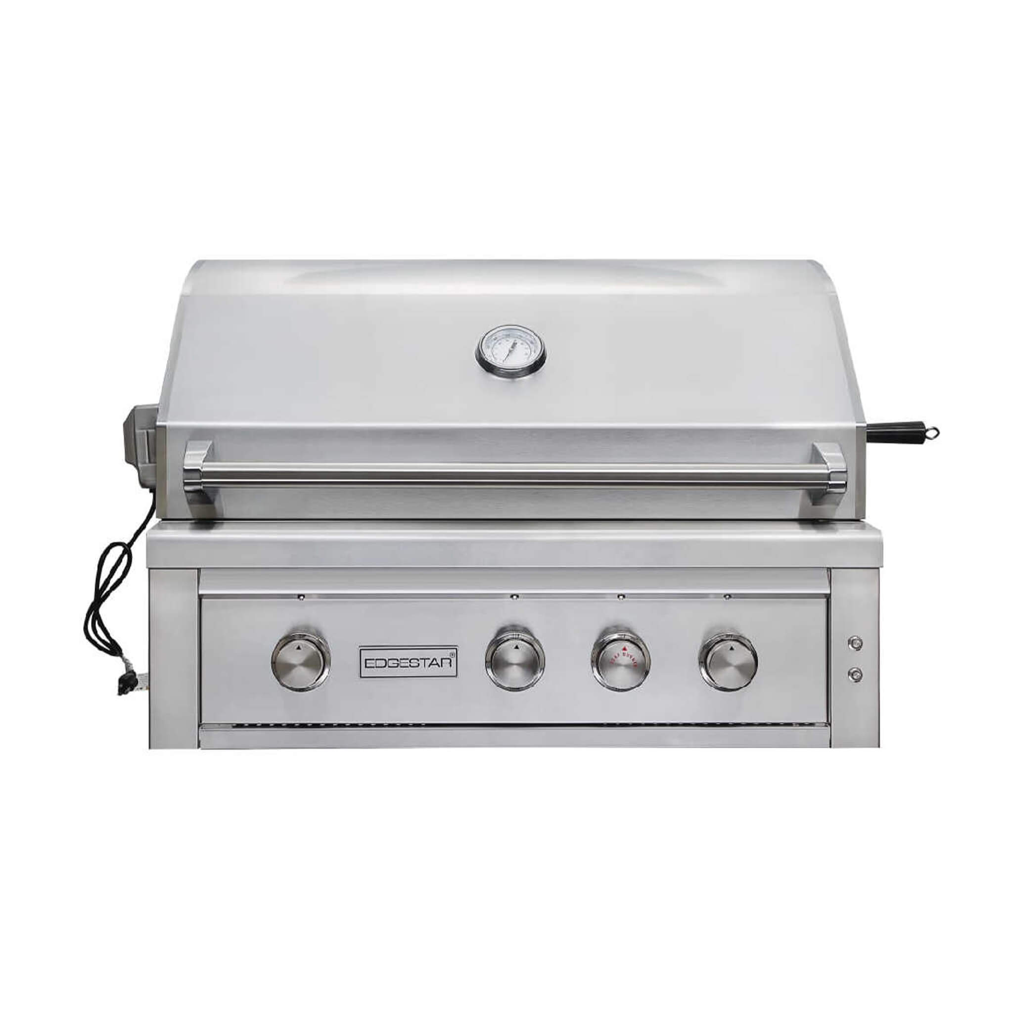 Edgestar 89K BTU Built-In Grill With Rotisserie And LED Lighting, 36" (SAK49230) - Energize Trek