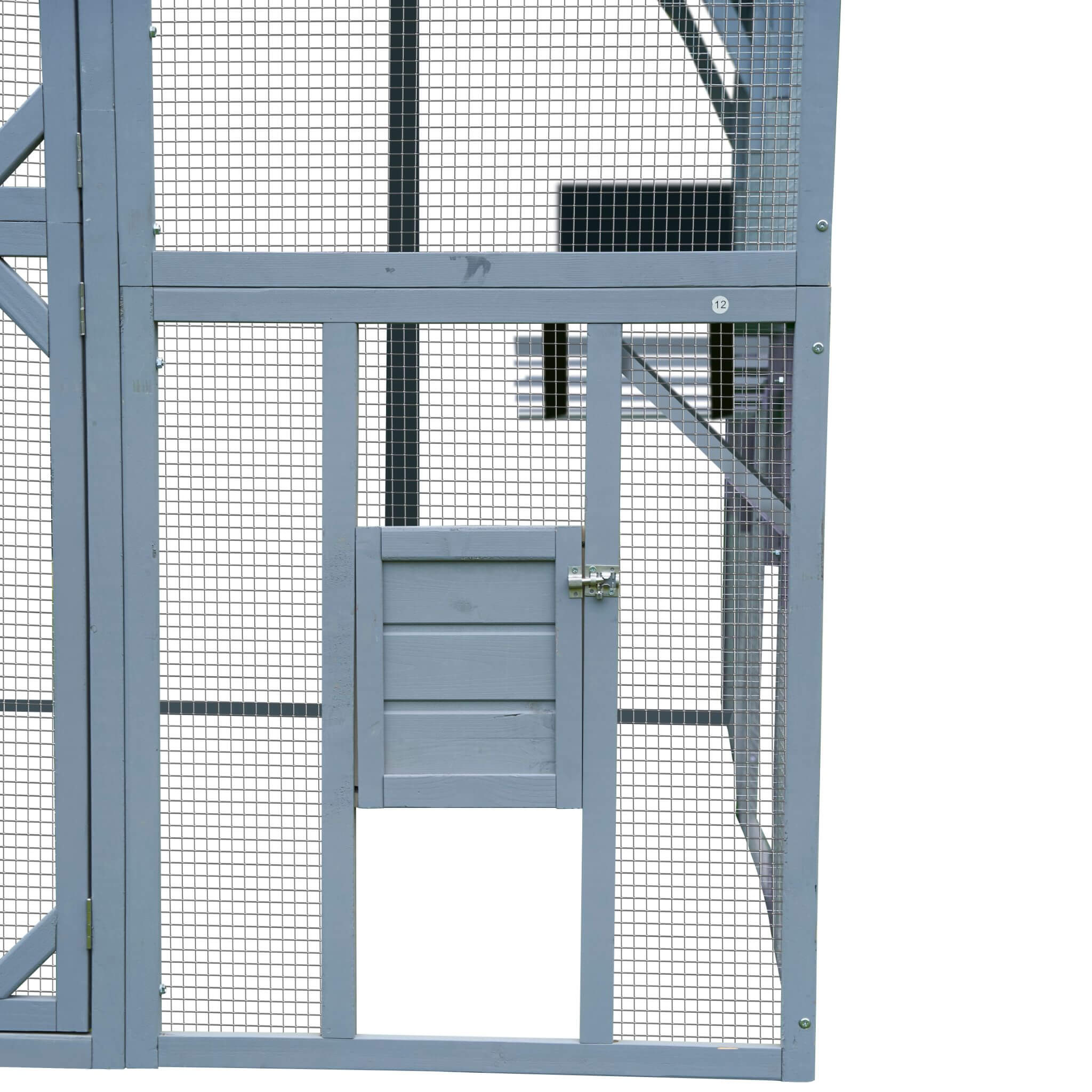 Extra Large Outdoor Cat Kitten Playpen House With Platforms, And Waterproof Cover (SAK55092) - Energize Trek
