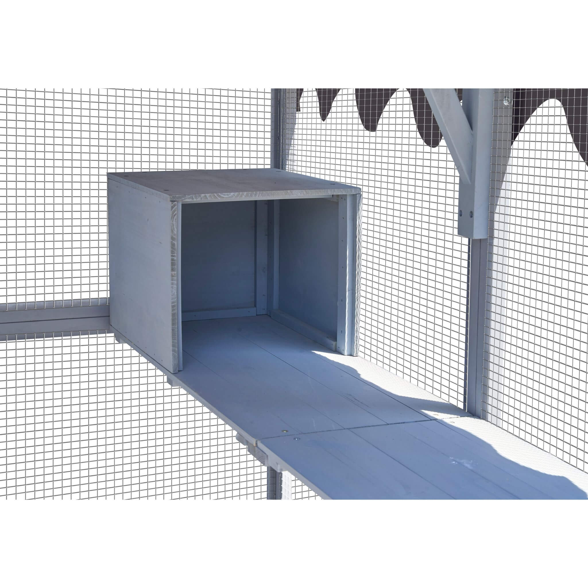 Extra Large Outdoor Cat Kitten Playpen House With Platforms, And Waterproof Cover (SAK55092) - Energize Trek