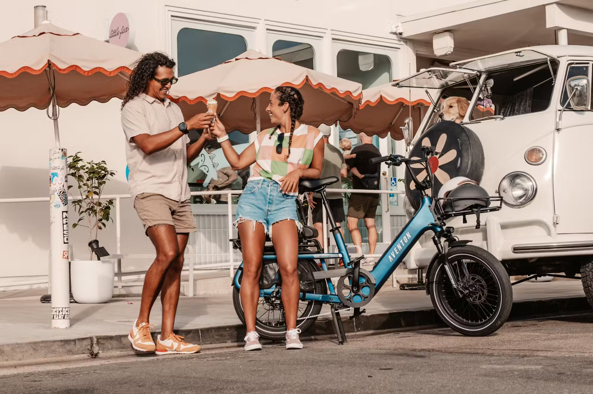 Aventon Abound SR Cargo E-Bike - Energize Trek