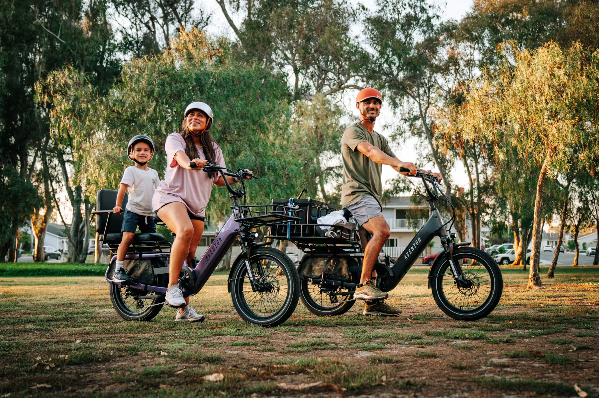 Aventon Abound SR Cargo E-Bike - Energize Trek