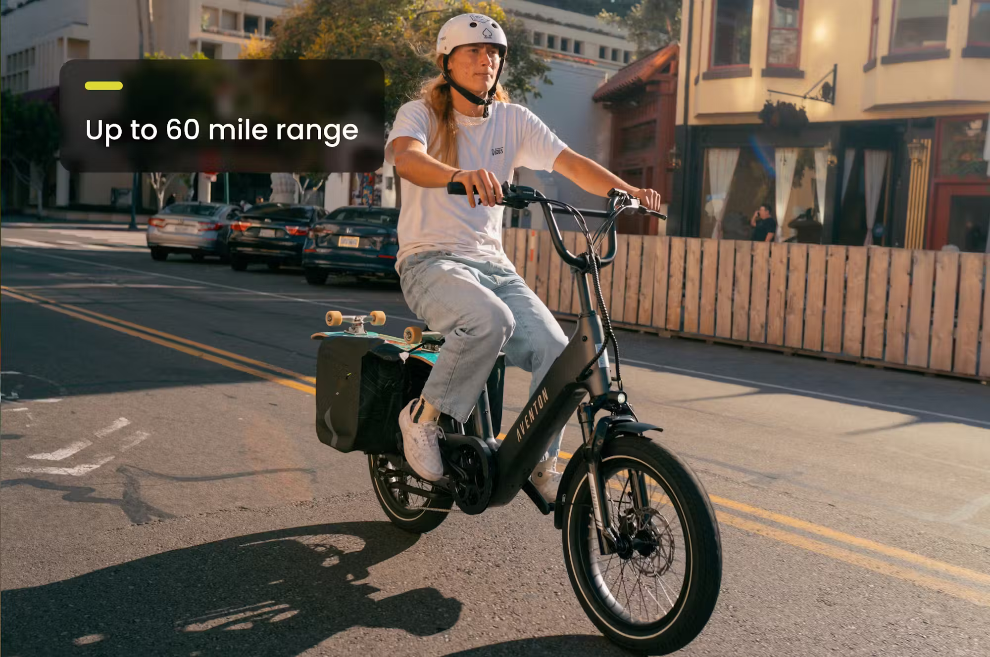 Aventon Abound SR Cargo E-Bike - Energize Trek