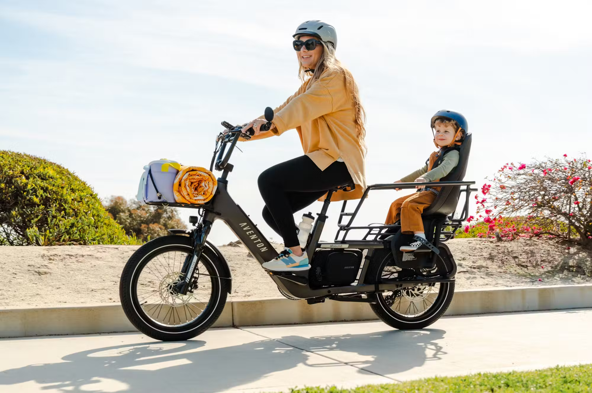Aventon Abound LR Cargo E-Bike - Energize Trek