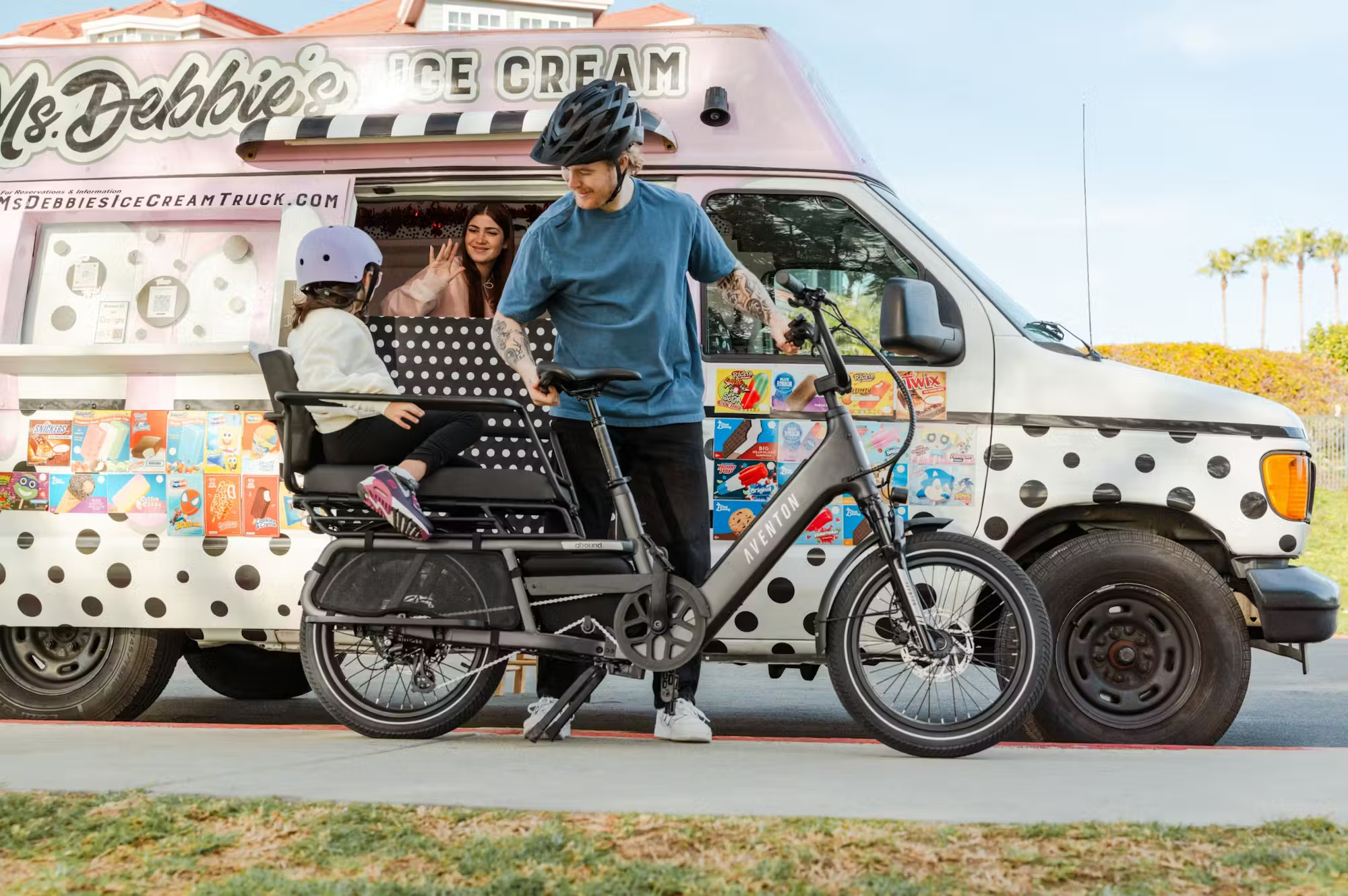 Aventon Abound LR Cargo E-Bike - Energize Trek