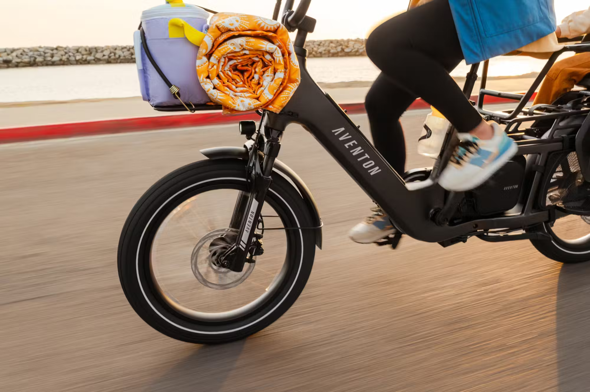 Aventon Abound LR Cargo E-Bike - Energize Trek