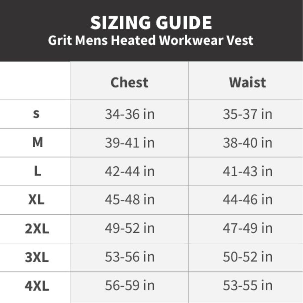 Grit Mens Heated Workwear Jacket - Energize Trek