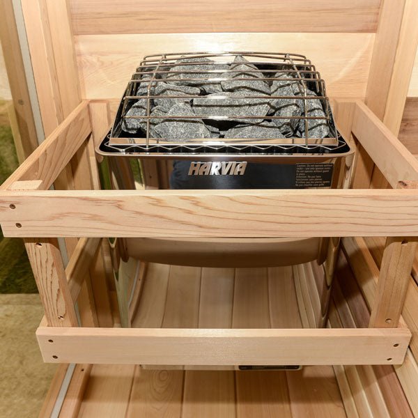 Harvia KIP 4.5kW Sauna Heater with Rocks — Compact Wall-Mounted Electric Heater - Energize Trek