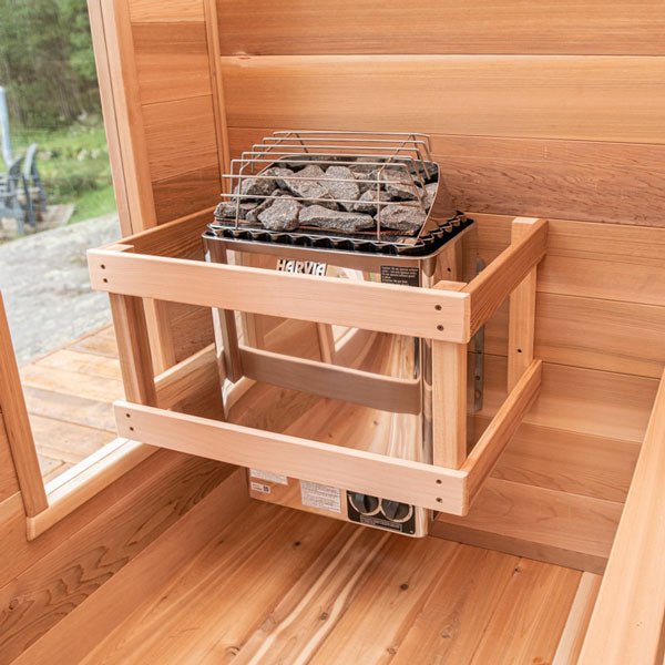 Harvia KIP 6kW Sauna Heater with Rocks — Classic Wall-Mounted Electric Heater - Energize Trek
