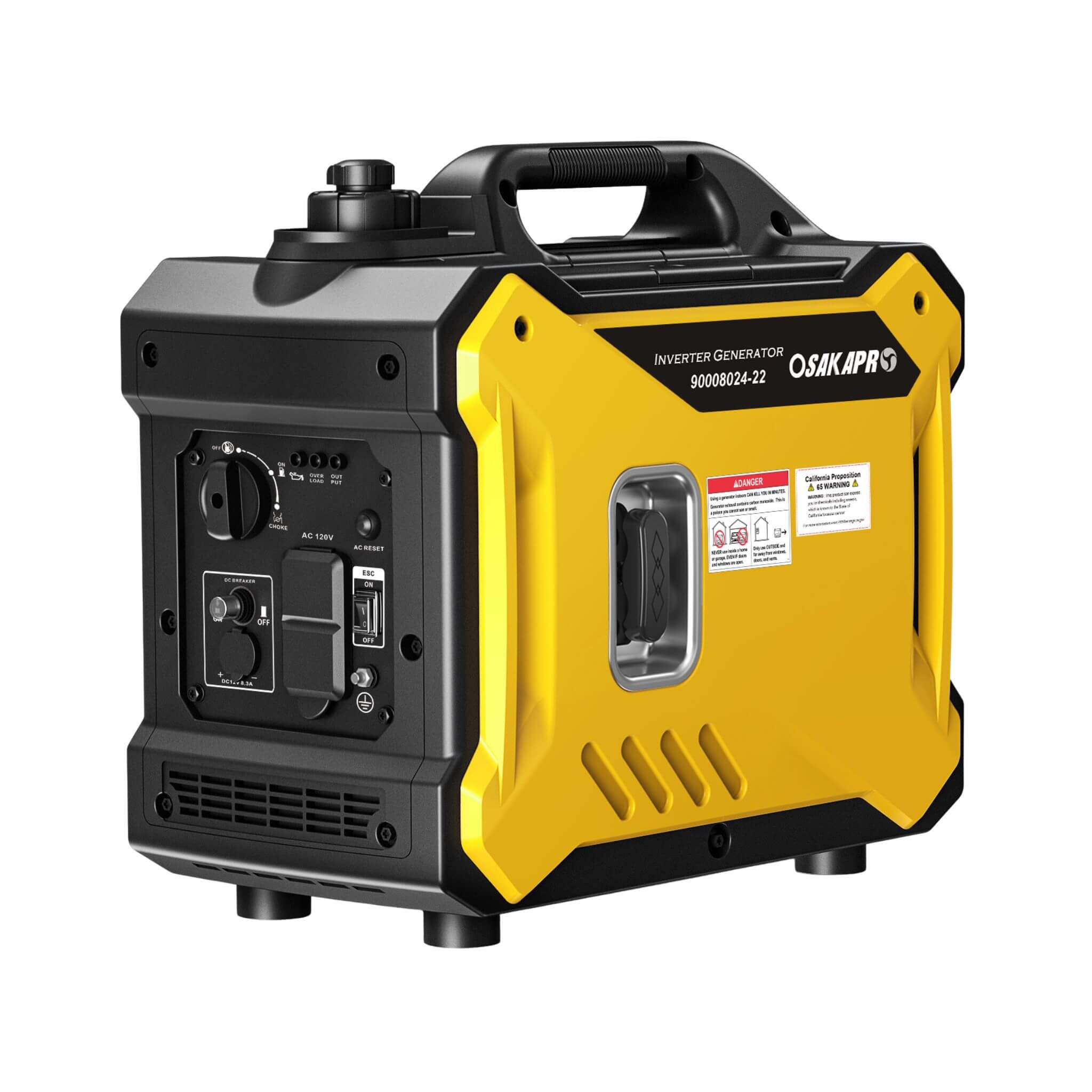Heavy Duty 79CC Ultra Quiet 2000W Inverter Portable Gas Generator (SAK75290) - Energize Trek