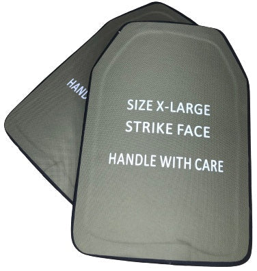 BIG BOY VEST XL COMBO PACKAGE LIGHTWEIGHT LEVEL IV (2) 10x13.5 Front/Back Plates (2) 8x6 Side Plates (LVL IV Ceramic) - Energize Trek