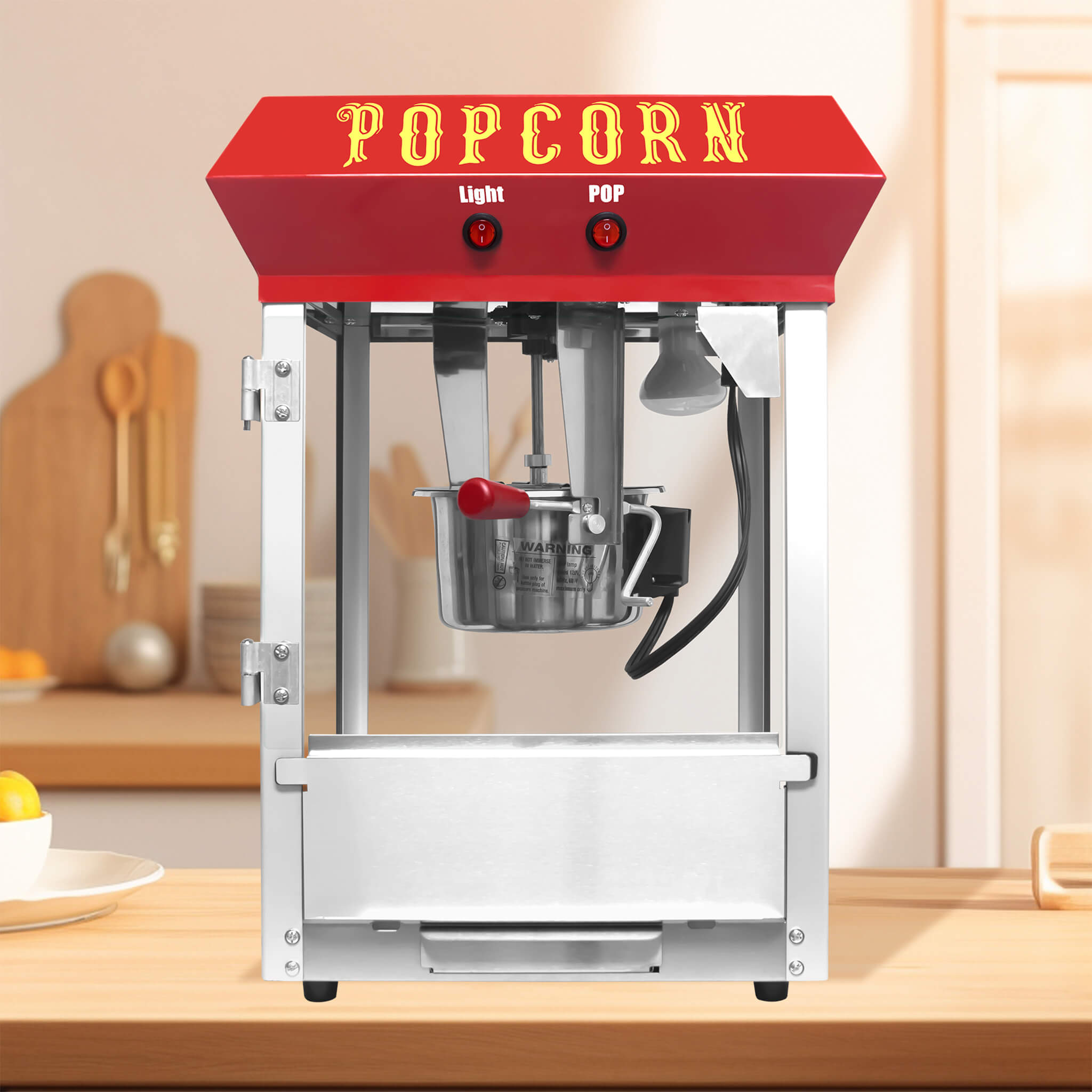 Kaitu Premium Commercial Bar Style 6-Ounce Popcorn Machine Maker (SAK84170) - Energize Trek