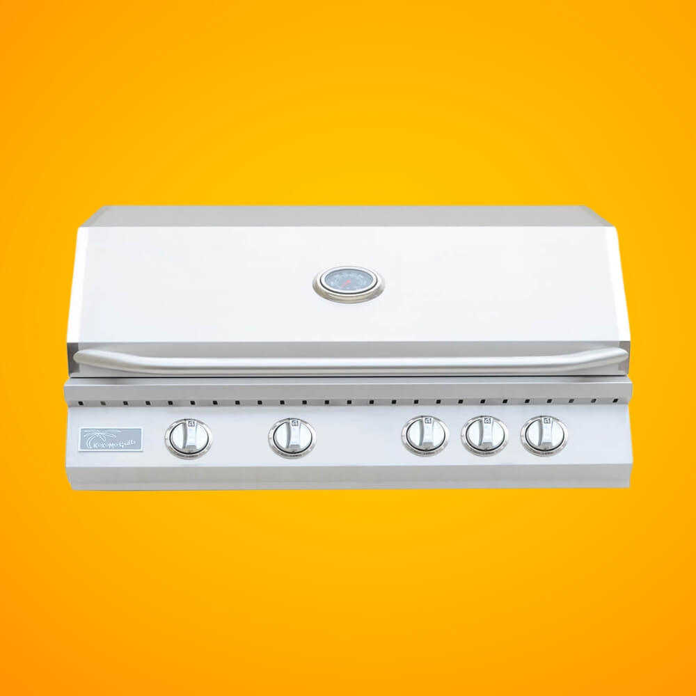 KoKoMo Grills 32" Heavy Duty 60K BTU LP/NG 4 Burner Built-In Stainless Steel Gas Grill (SAK25317) - Energize Trek