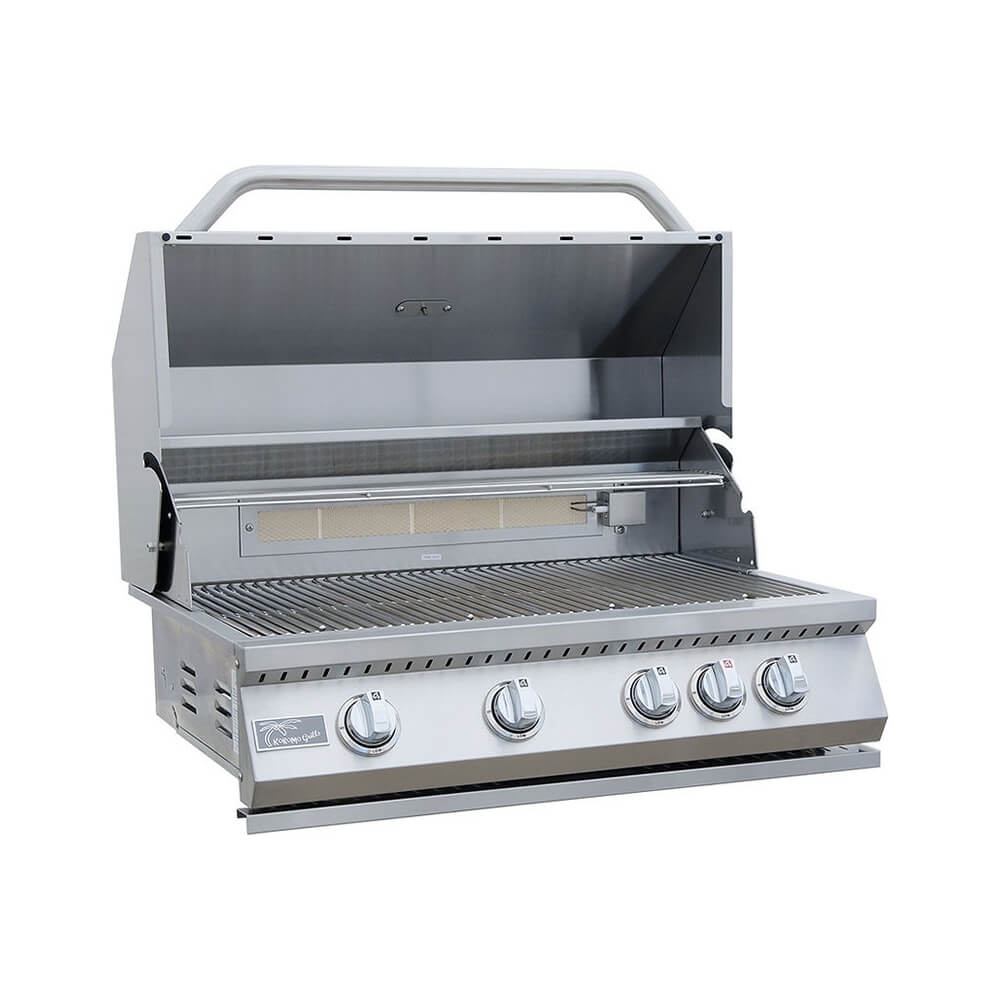 KoKoMo Grills 32" Heavy Duty 60K BTU LP/NG 4 Burner Built-In Stainless Steel Gas Grill (SAK25317) - Energize Trek