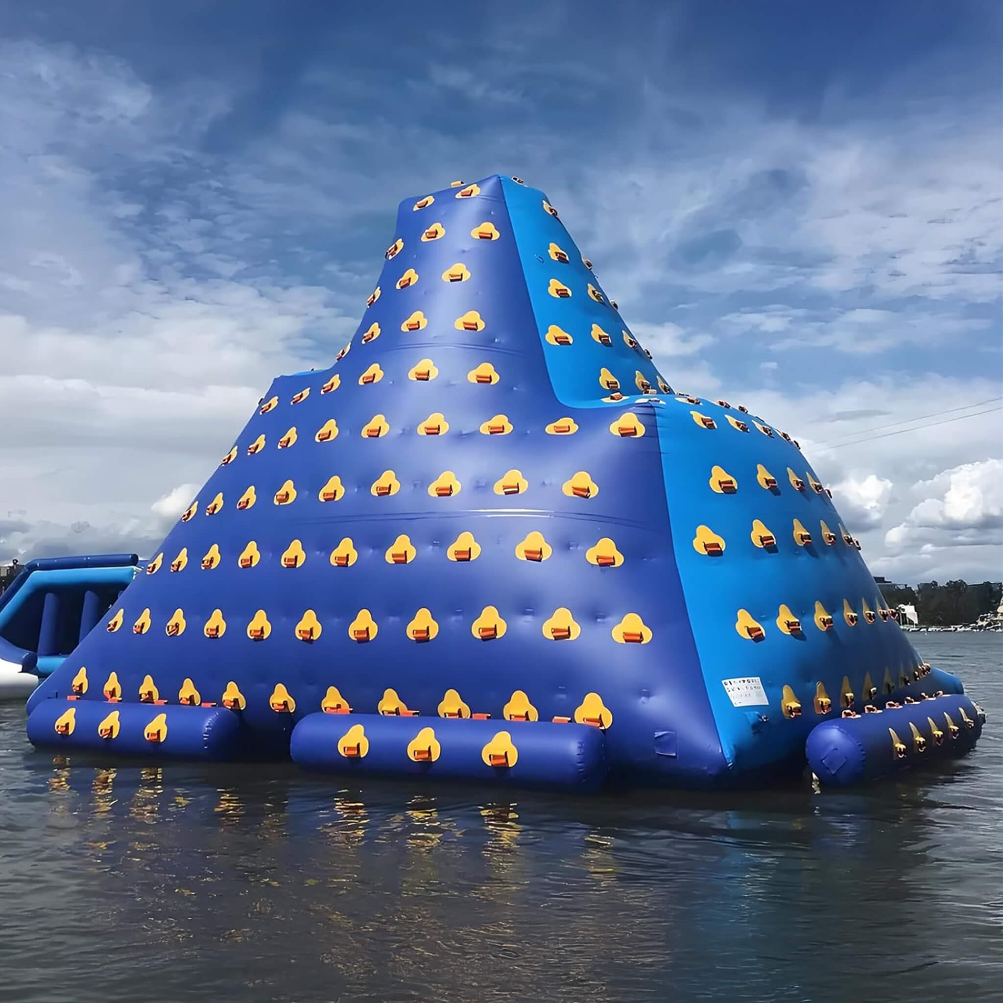Large Inflatable Water Climbing Iceberg With Air Pump (SAK39814) - Energize Trek