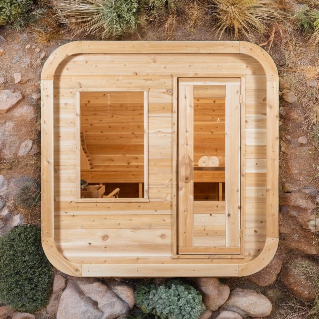 LeisureCraft Luna Sauna – Fits 2-3 People - Energize Trek