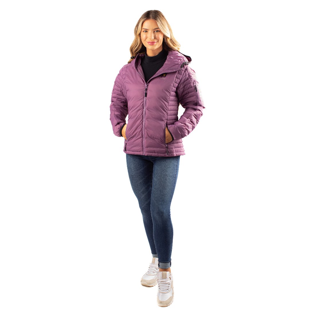 Lita Women's Heated Puffer Jacket - Energize Trek