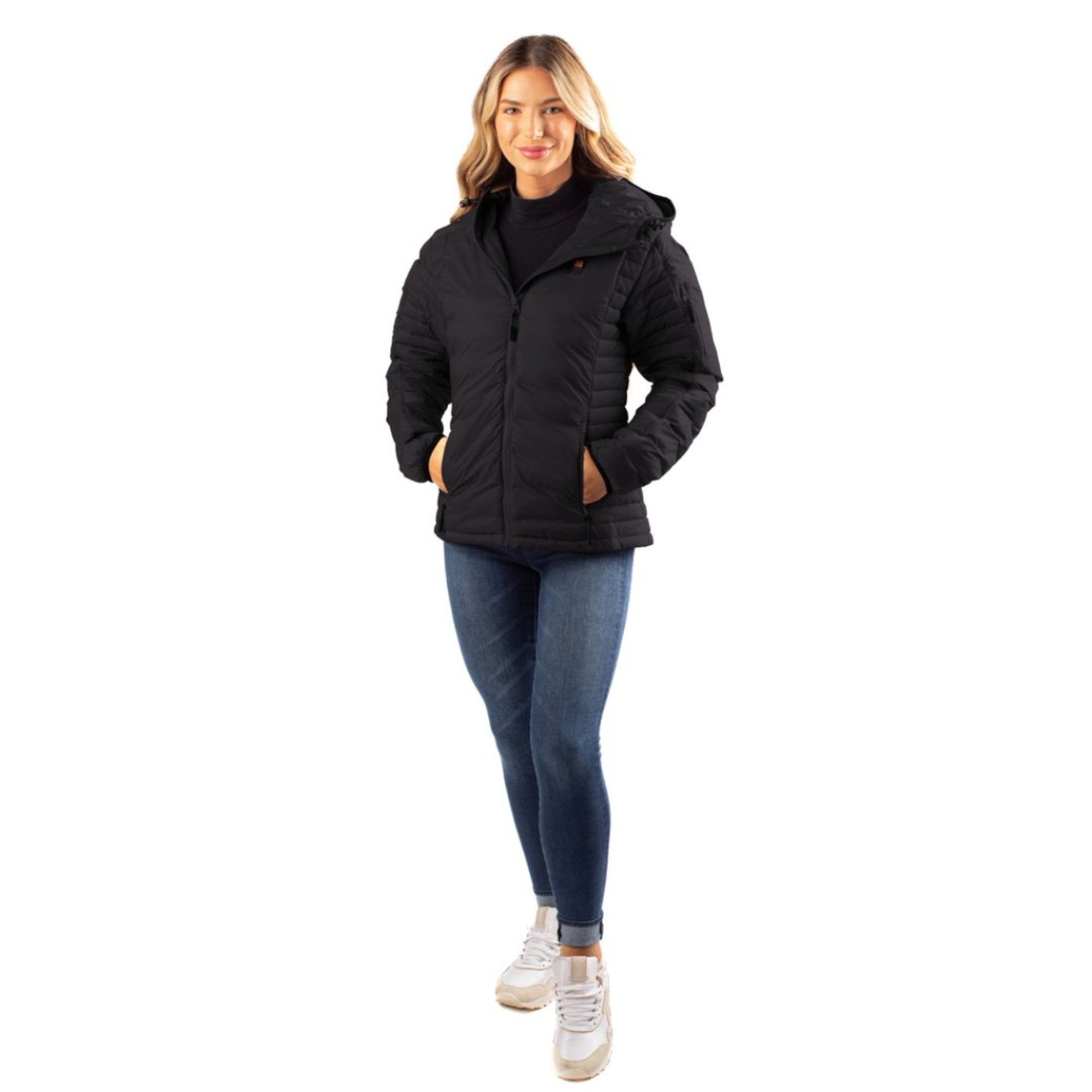 Lita Women's Heated Puffer Jacket - Energize Trek
