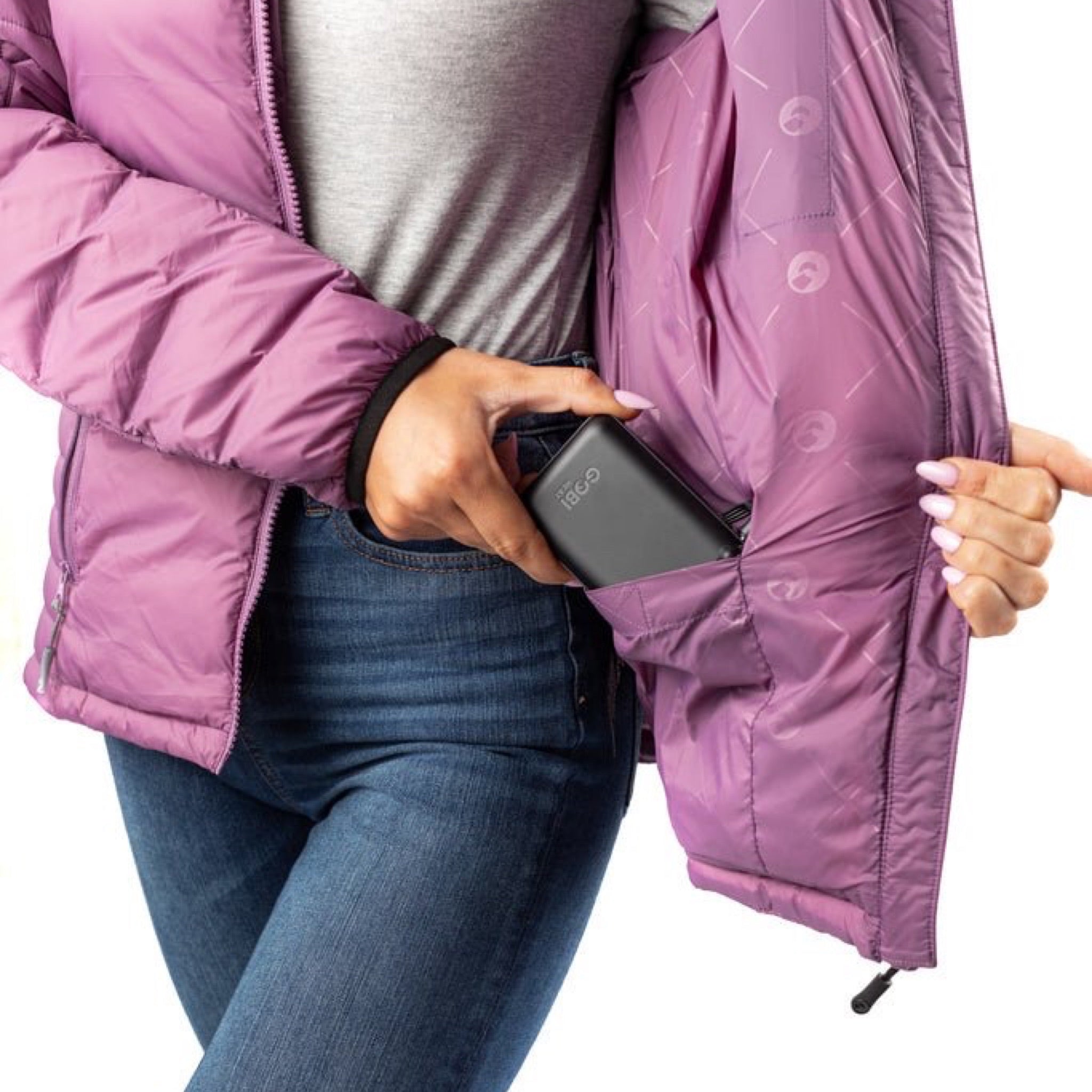 Lita Women's Heated Puffer Jacket - Energize Trek