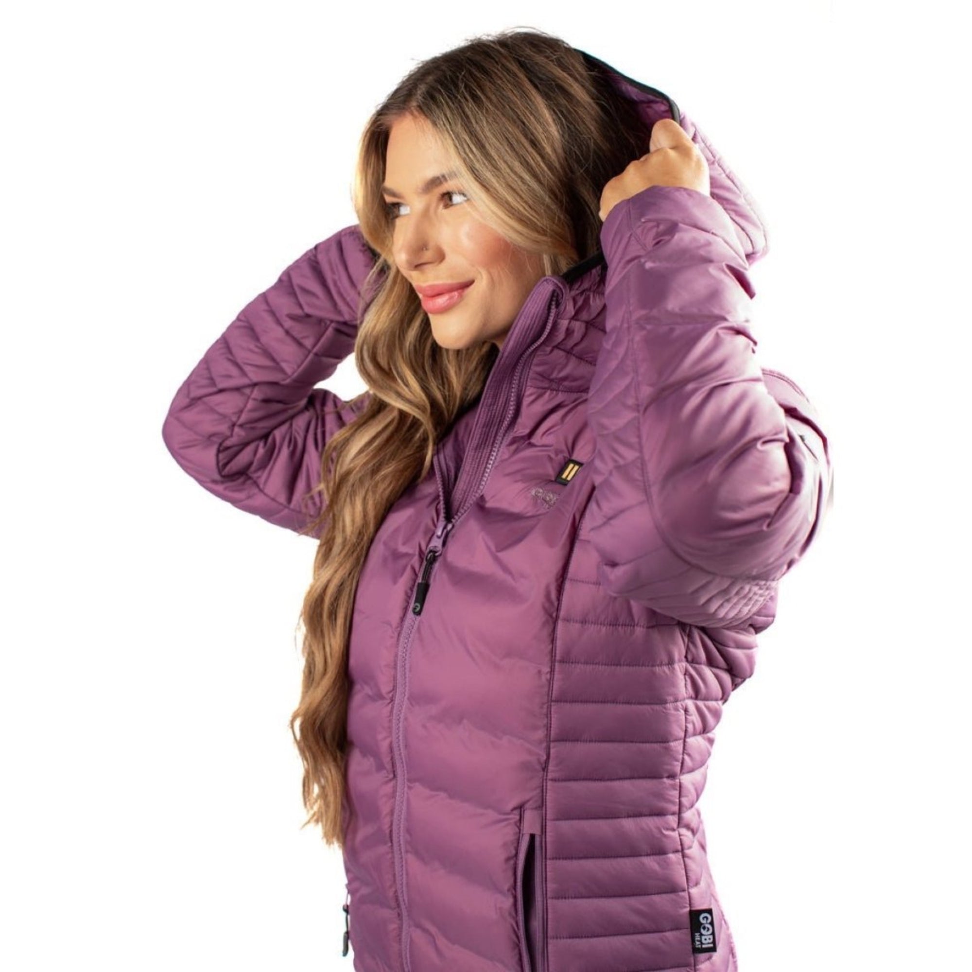 Lita Women's Heated Puffer Jacket - Energize Trek