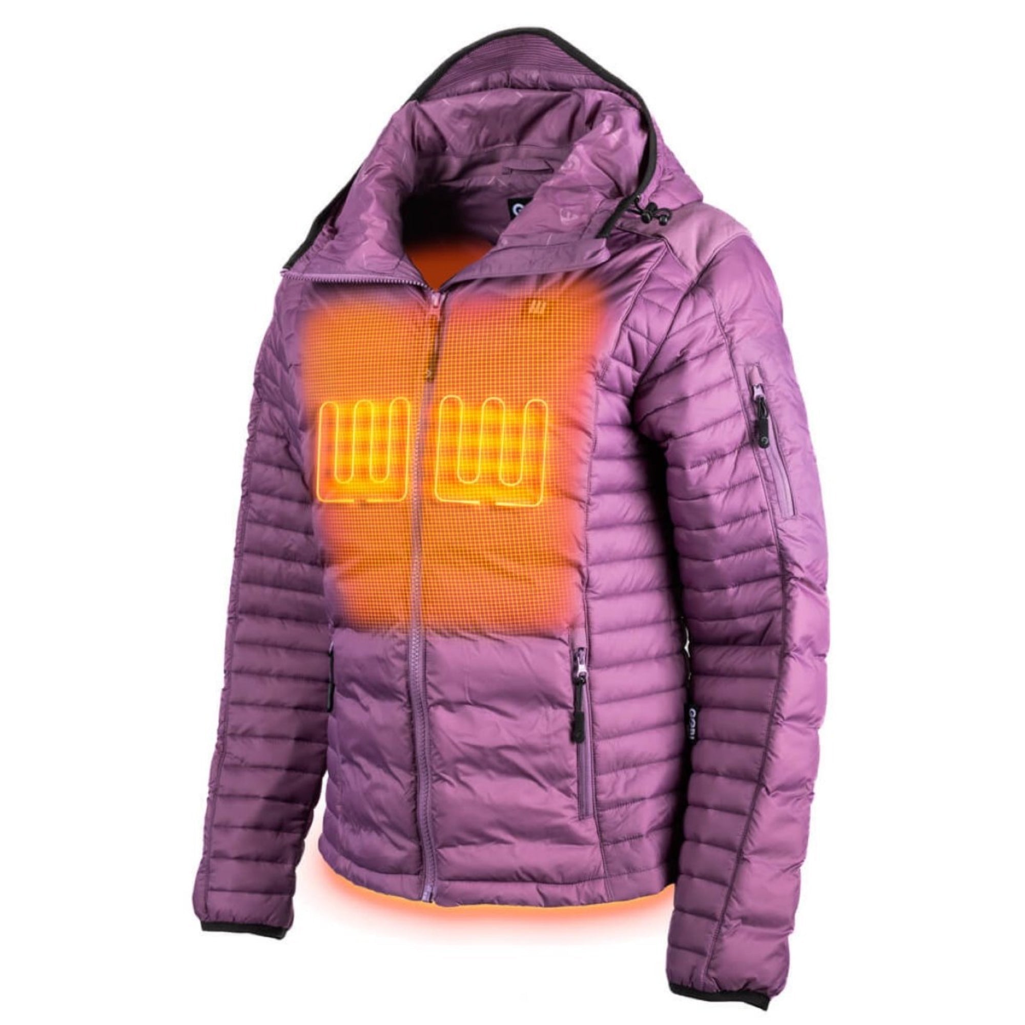 Lita Women's Heated Puffer Jacket - Energize Trek
