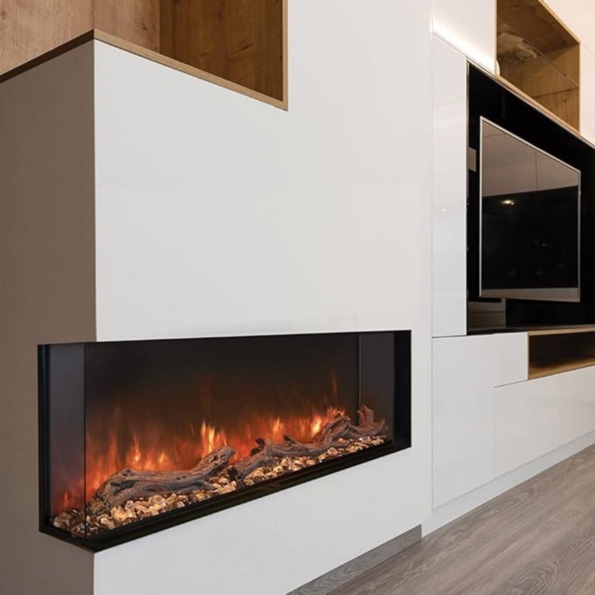 Modern Flames Landscape Pro Multi 44" Linear Multi-Sided Electric Fireplace [LPM-4416] (SAK12502) - Energize Trek